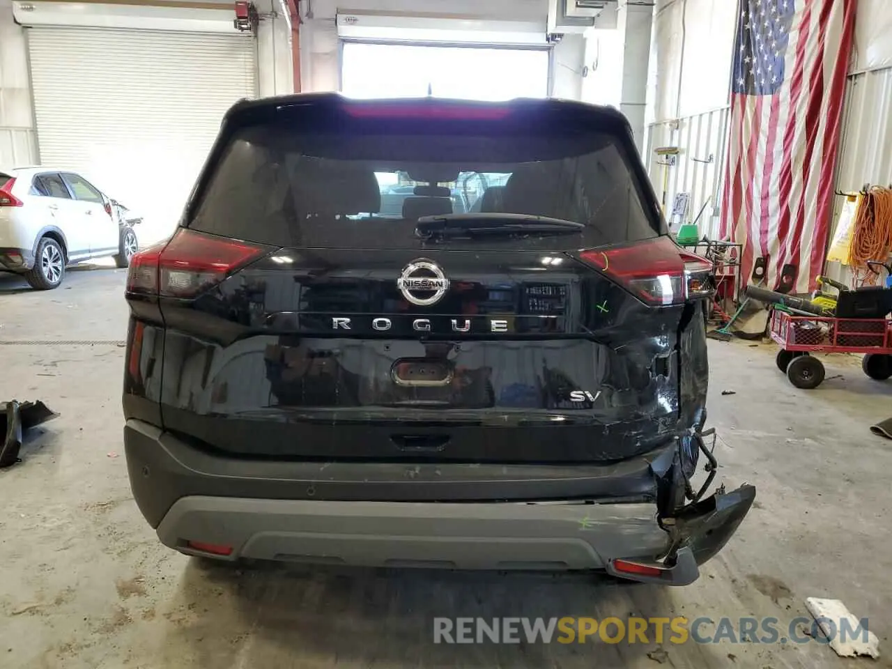 6 Photograph of a damaged car 5N1AT3BB1MC707183 NISSAN ROGUE 2021