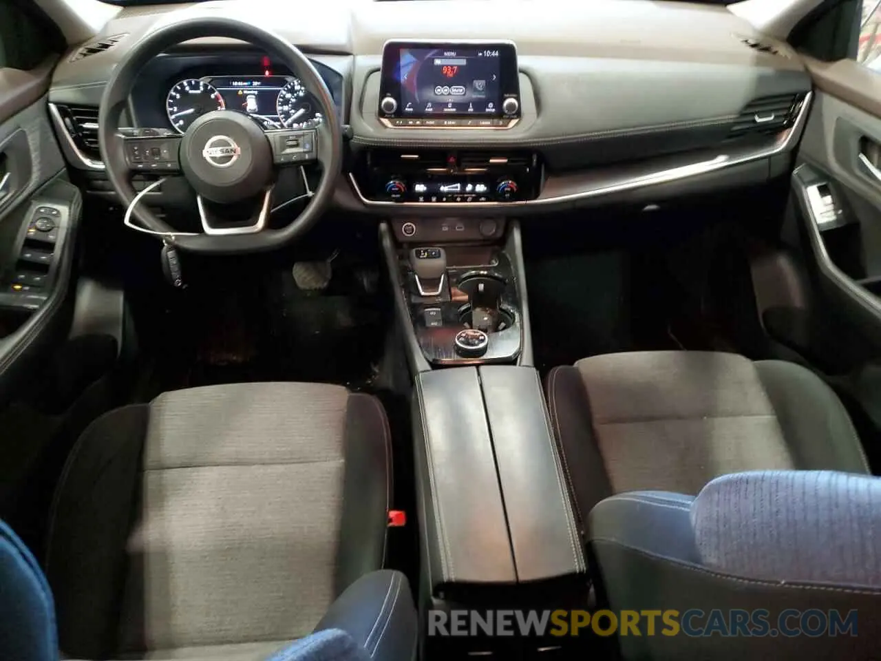 8 Photograph of a damaged car 5N1AT3BB1MC707183 NISSAN ROGUE 2021