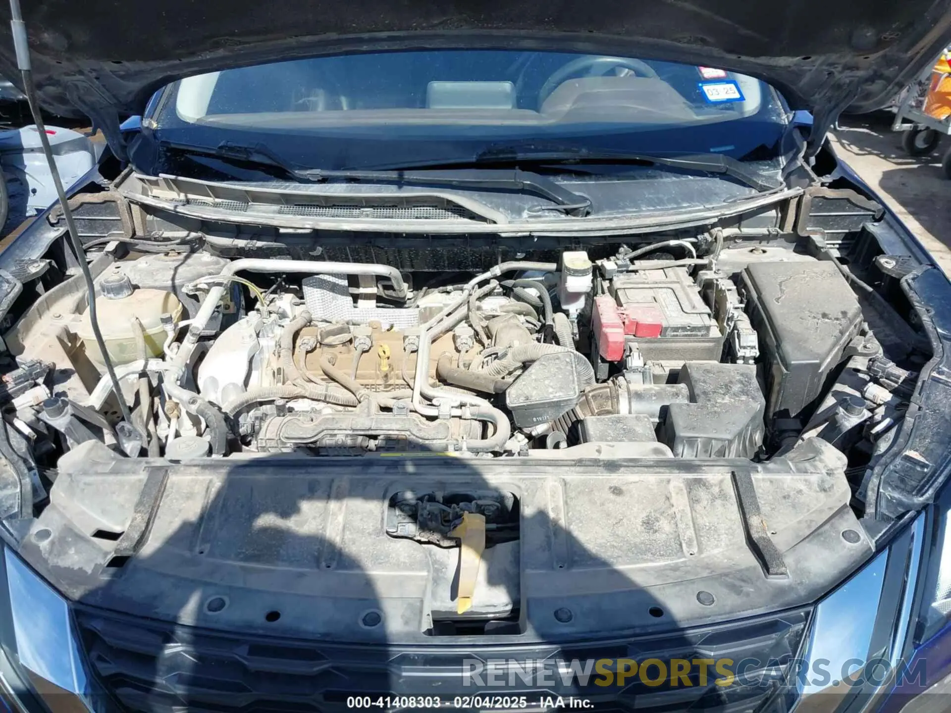 10 Photograph of a damaged car 5N1AT3BB1MC712674 NISSAN ROGUE 2021