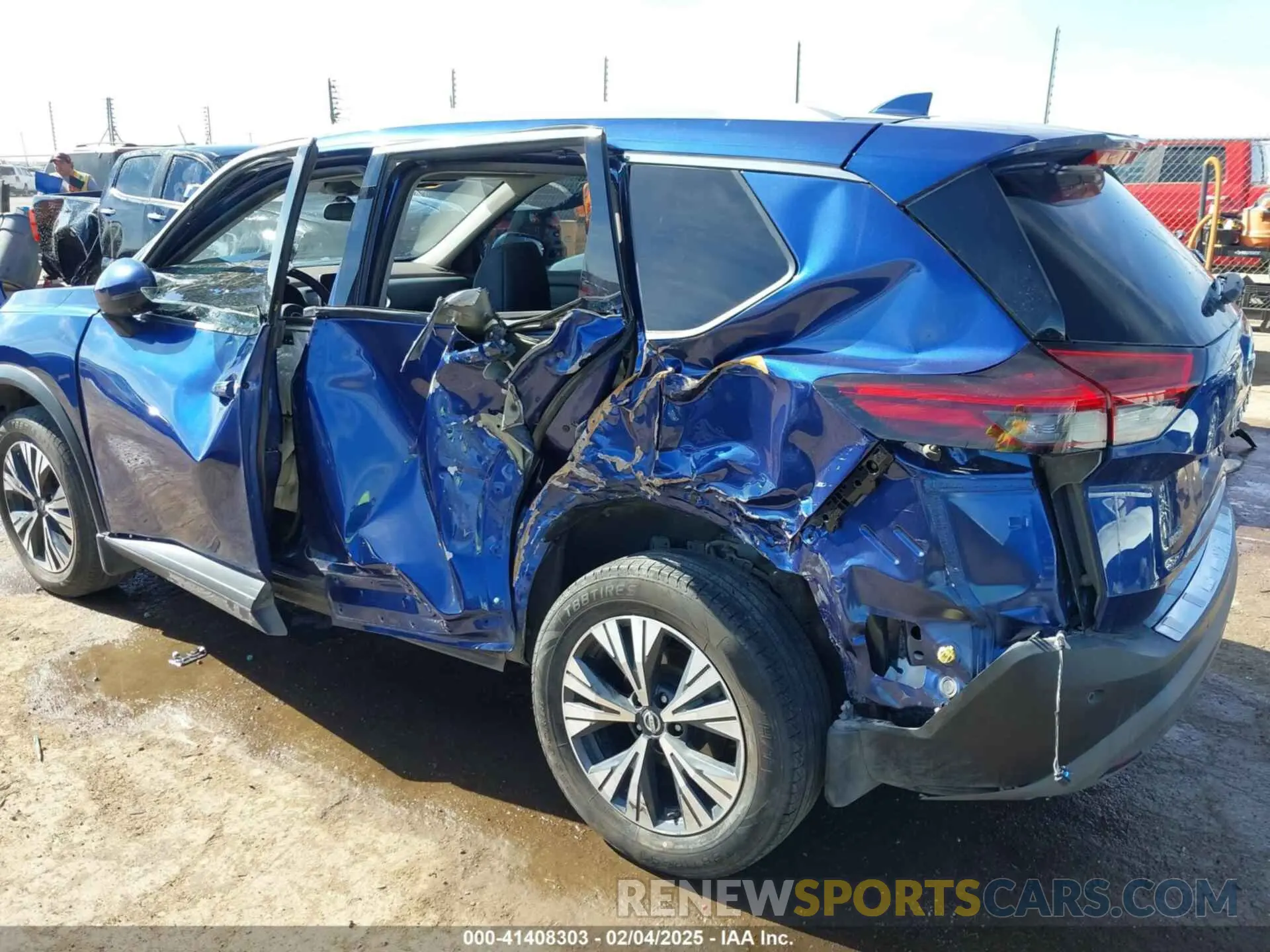 6 Photograph of a damaged car 5N1AT3BB1MC712674 NISSAN ROGUE 2021