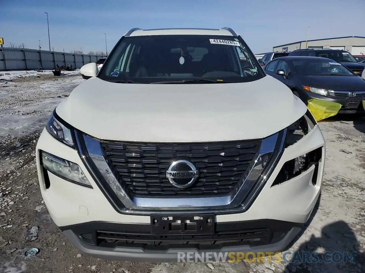 5 Photograph of a damaged car 5N1AT3BB1MC798133 NISSAN ROGUE 2021