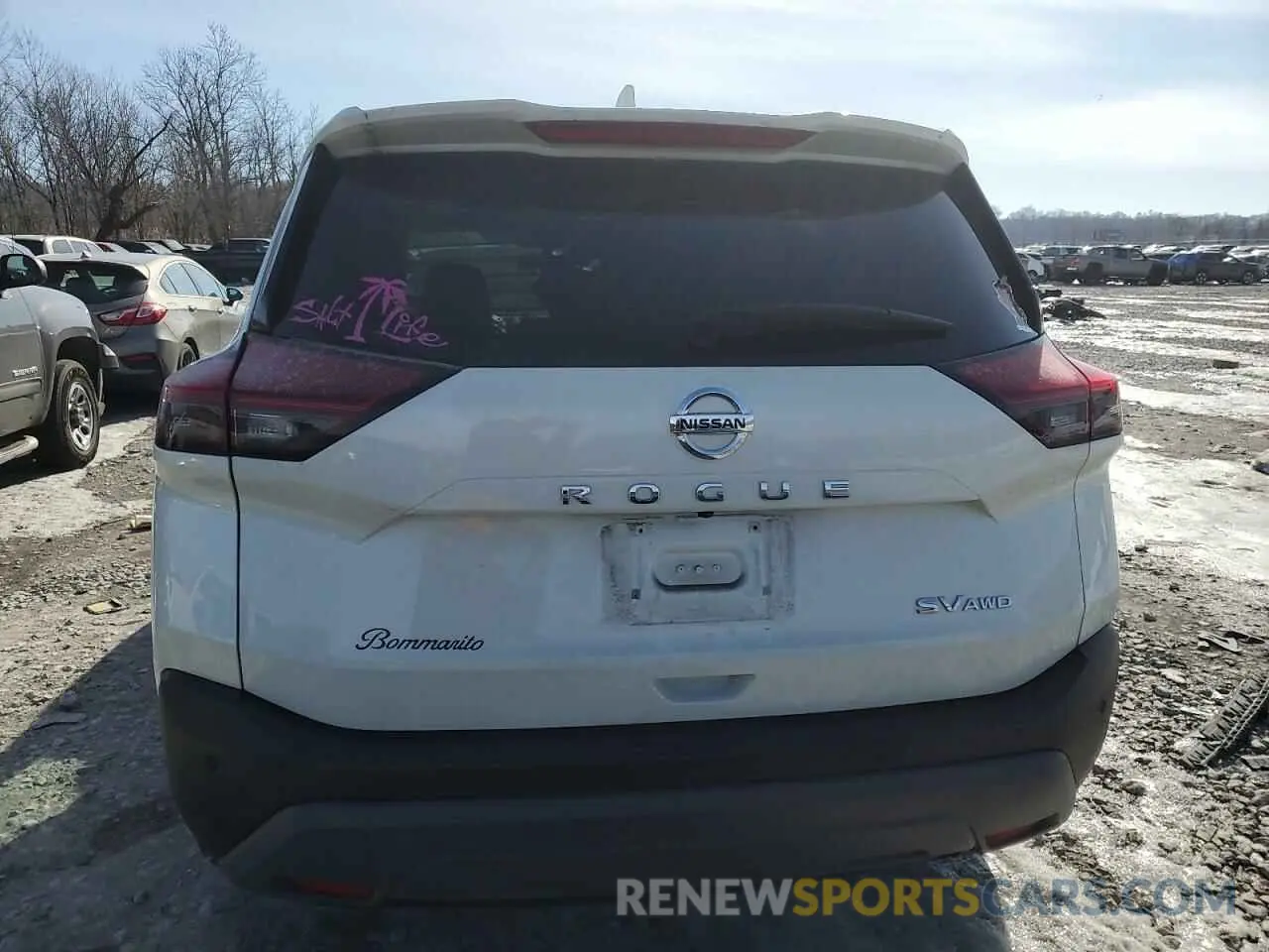 6 Photograph of a damaged car 5N1AT3BB1MC798133 NISSAN ROGUE 2021