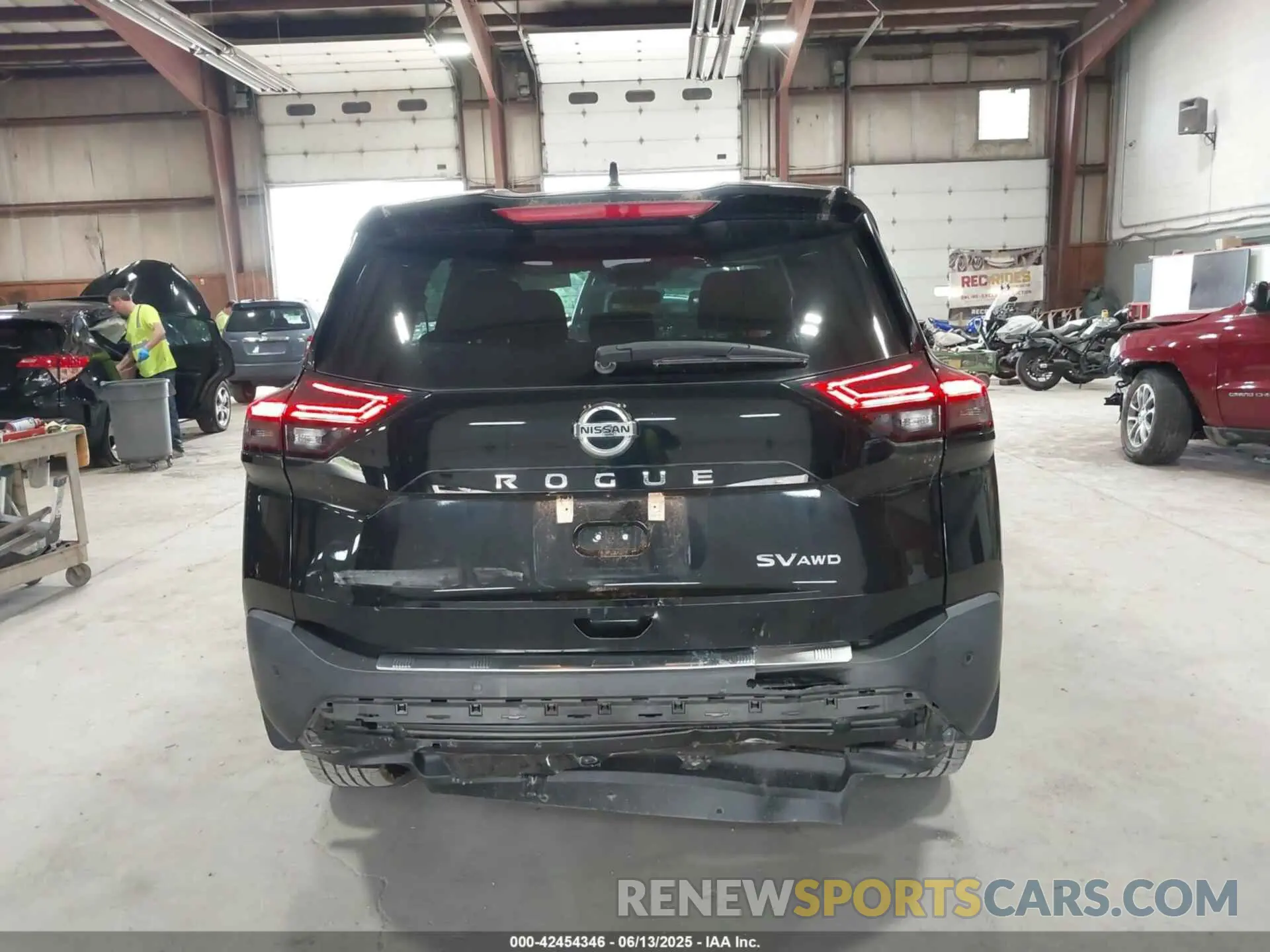 16 Photograph of a damaged car 5N1AT3BB1MC808210 NISSAN ROGUE 2021
