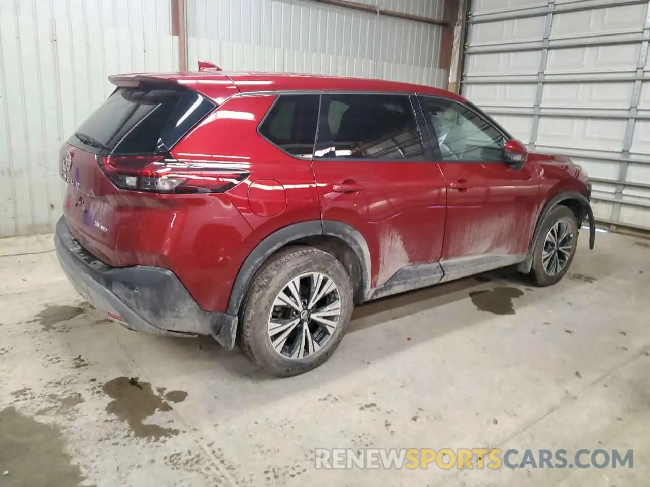 3 Photograph of a damaged car 5N1AT3BB3MC724535 NISSAN ROGUE 2021