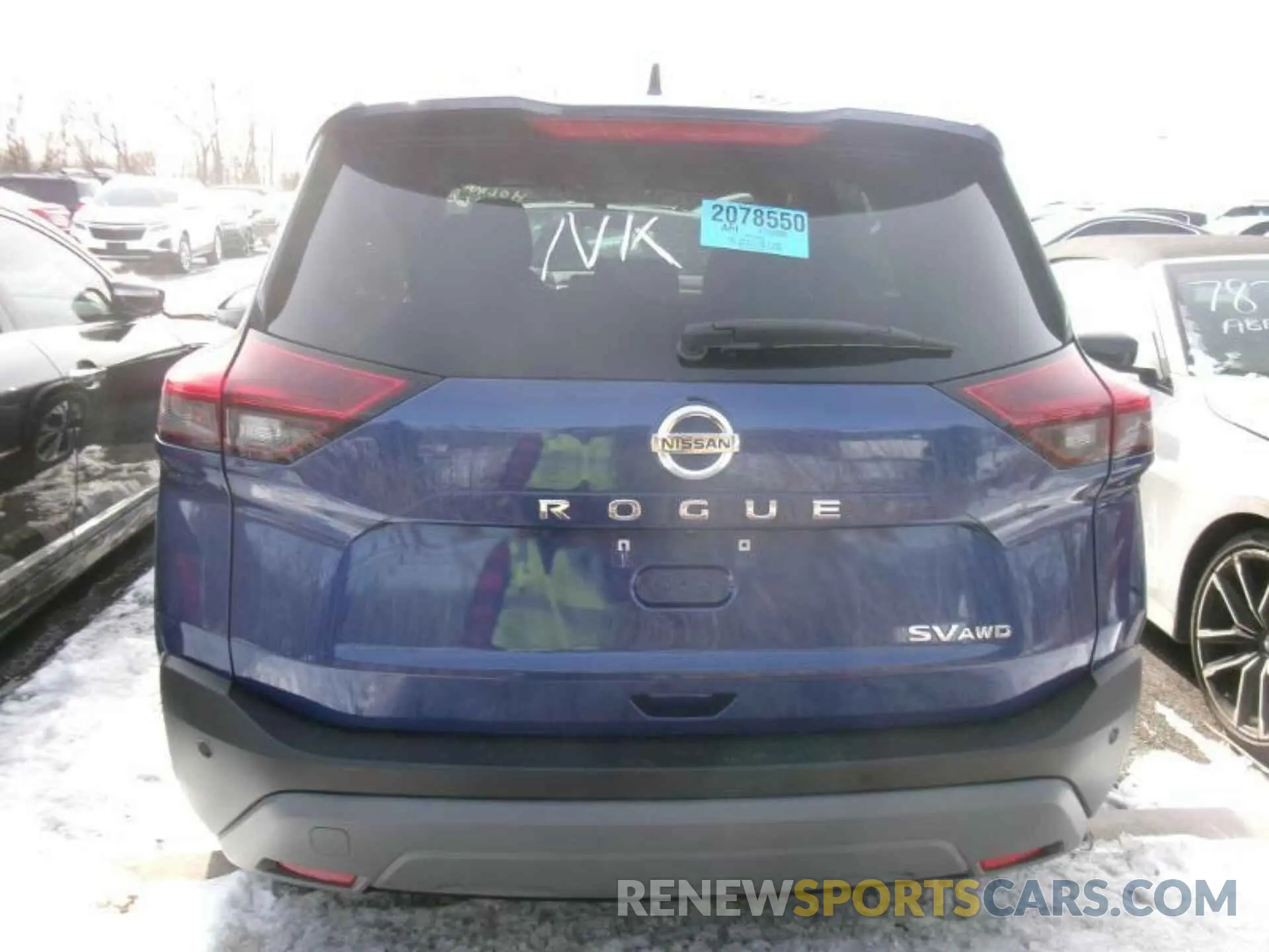 5 Photograph of a damaged car 5N1AT3BB3MC758586 NISSAN ROGUE 2021