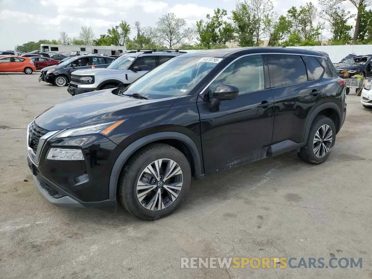 1 Photograph of a damaged car 5N1AT3BB3MC765957 NISSAN ROGUE 2021