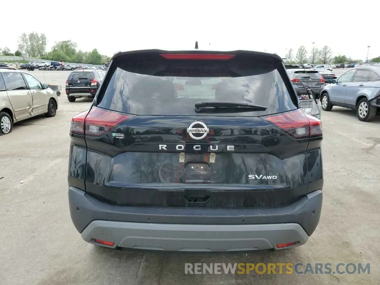 6 Photograph of a damaged car 5N1AT3BB3MC765957 NISSAN ROGUE 2021