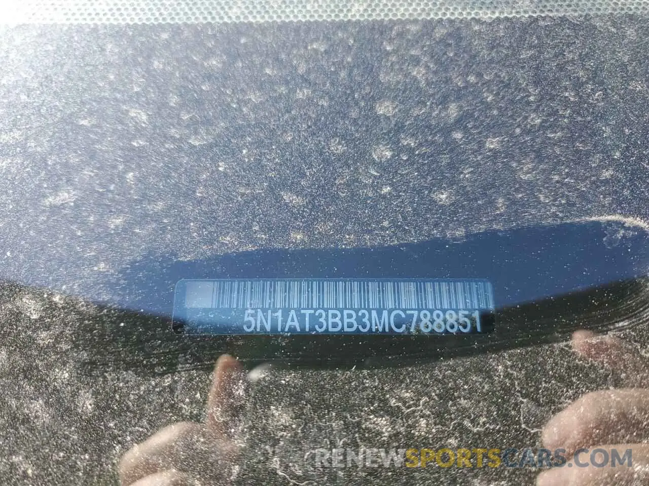 13 Photograph of a damaged car 5N1AT3BB3MC788851 NISSAN ROGUE 2021