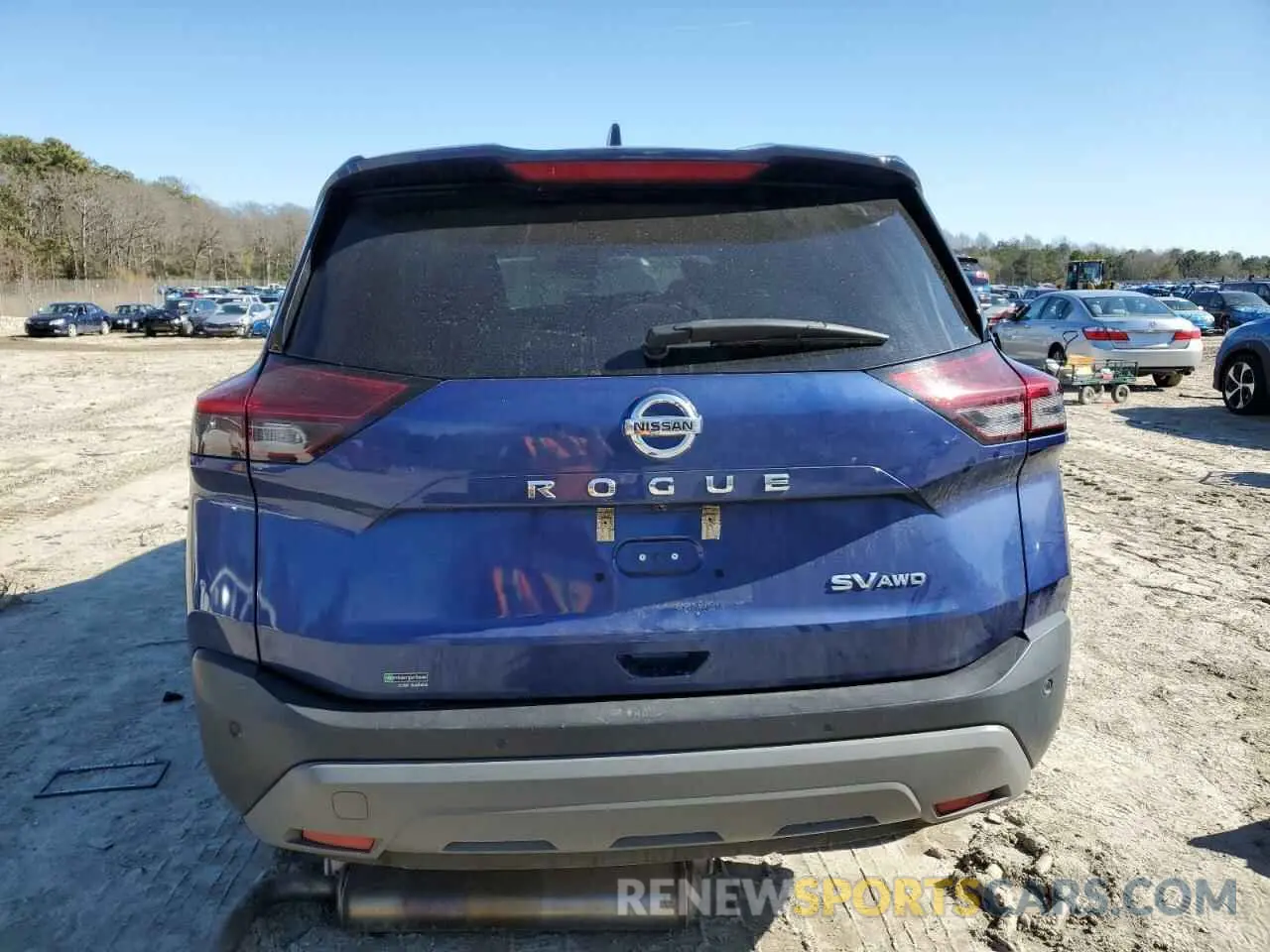 6 Photograph of a damaged car 5N1AT3BB3MC788851 NISSAN ROGUE 2021