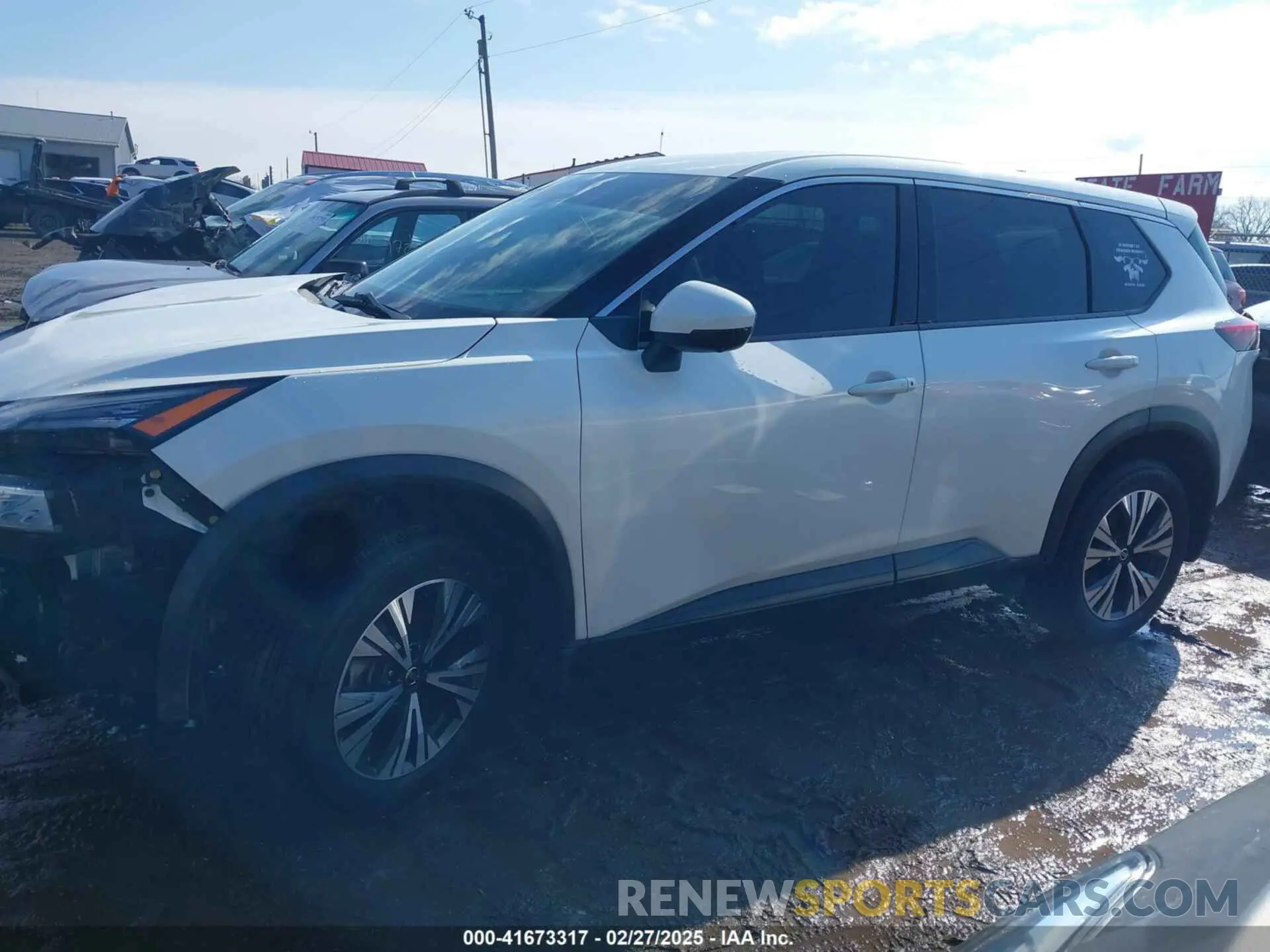 15 Photograph of a damaged car 5N1AT3BB3MC794035 NISSAN ROGUE 2021