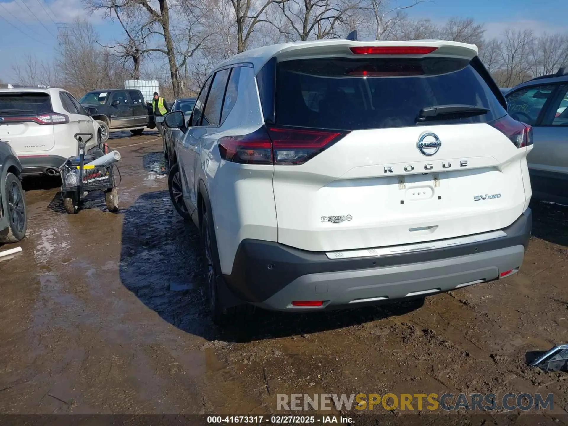 3 Photograph of a damaged car 5N1AT3BB3MC794035 NISSAN ROGUE 2021