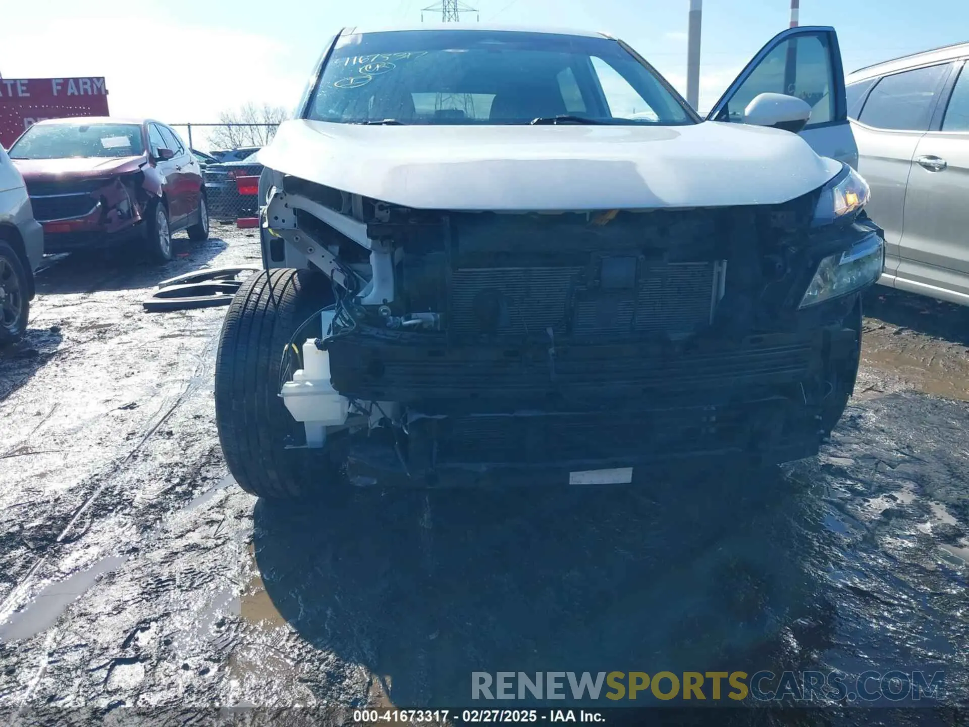 6 Photograph of a damaged car 5N1AT3BB3MC794035 NISSAN ROGUE 2021
