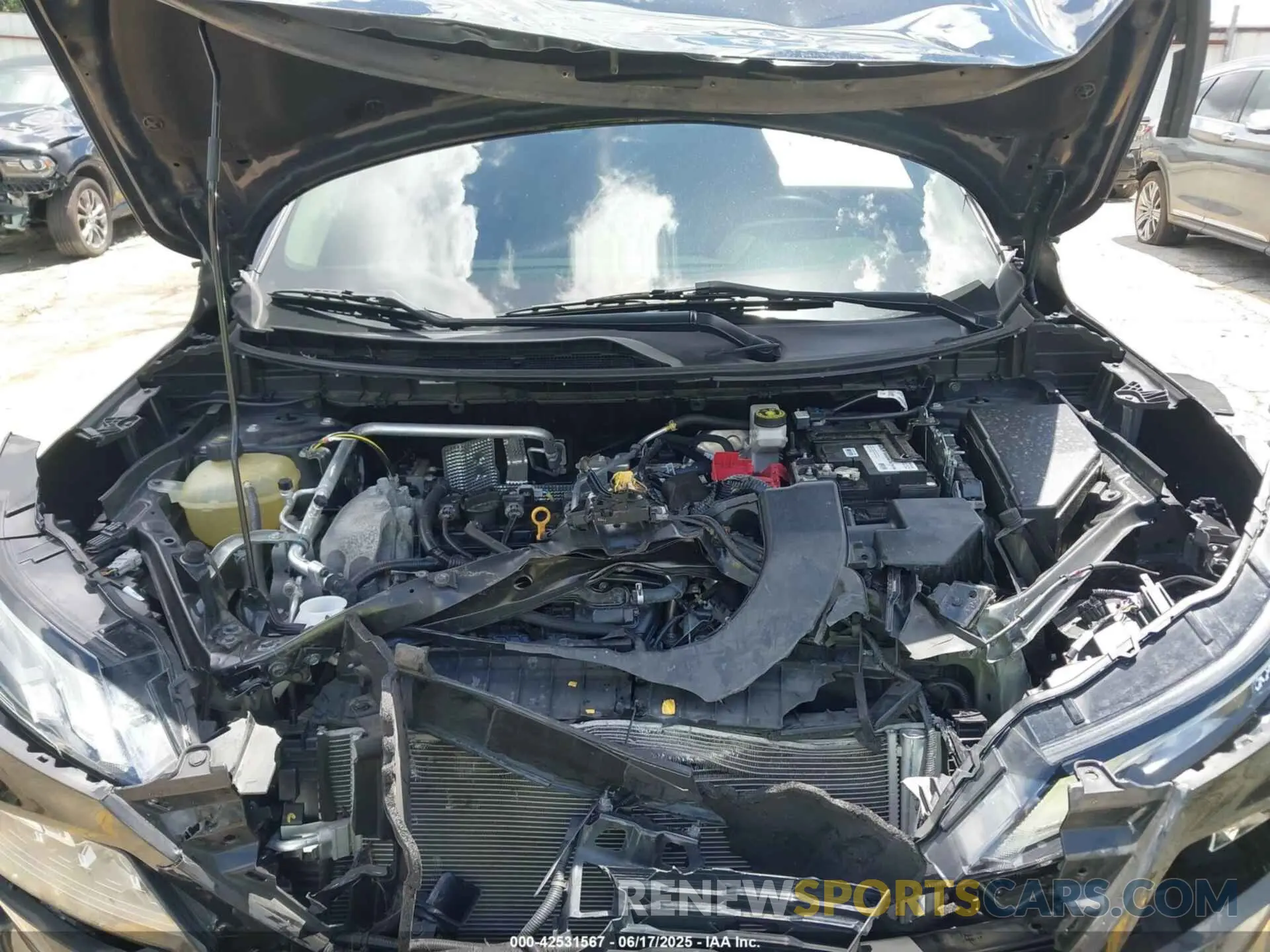 10 Photograph of a damaged car 5N1AT3BB4MC793847 NISSAN ROGUE 2021