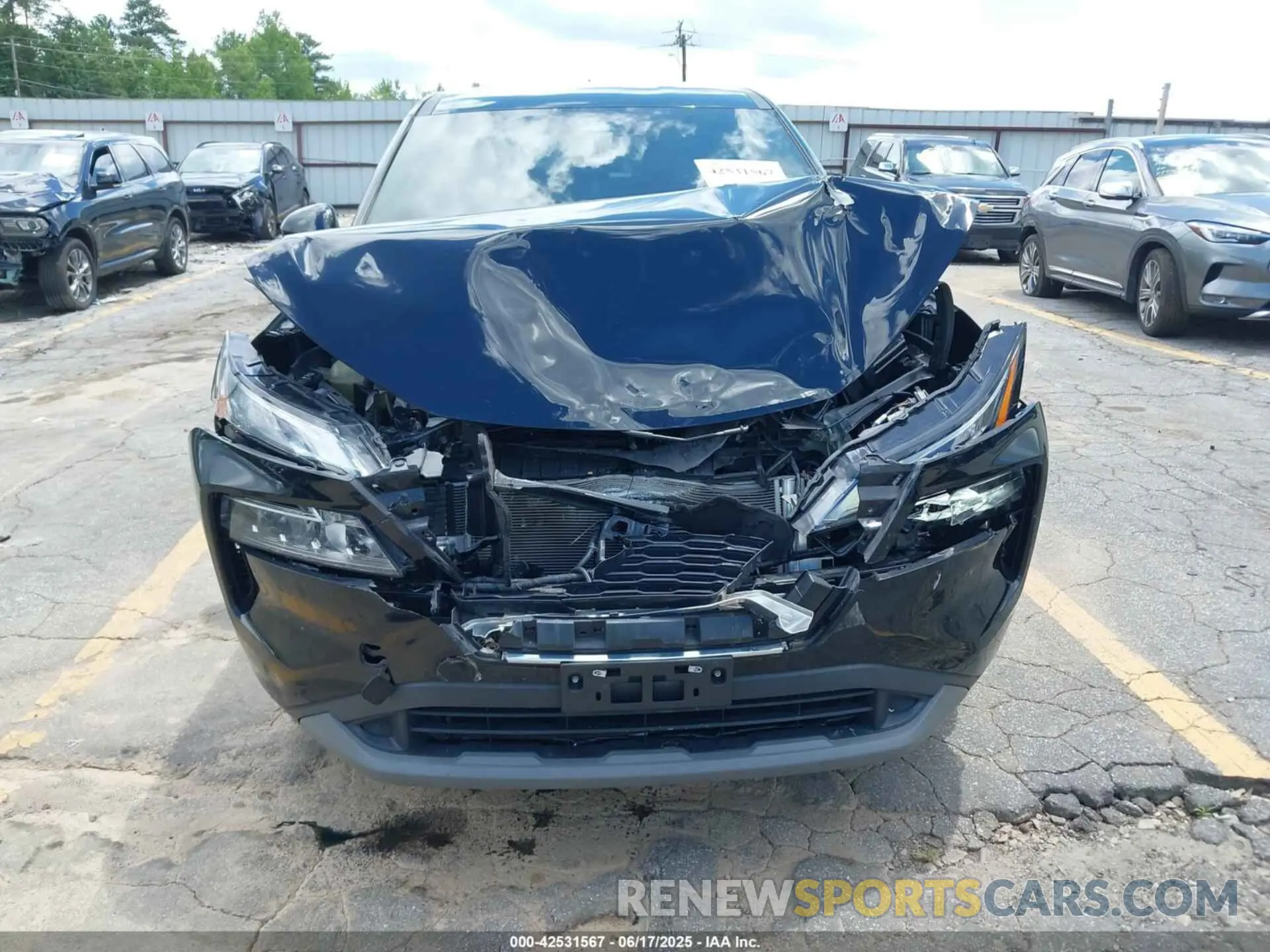6 Photograph of a damaged car 5N1AT3BB4MC793847 NISSAN ROGUE 2021