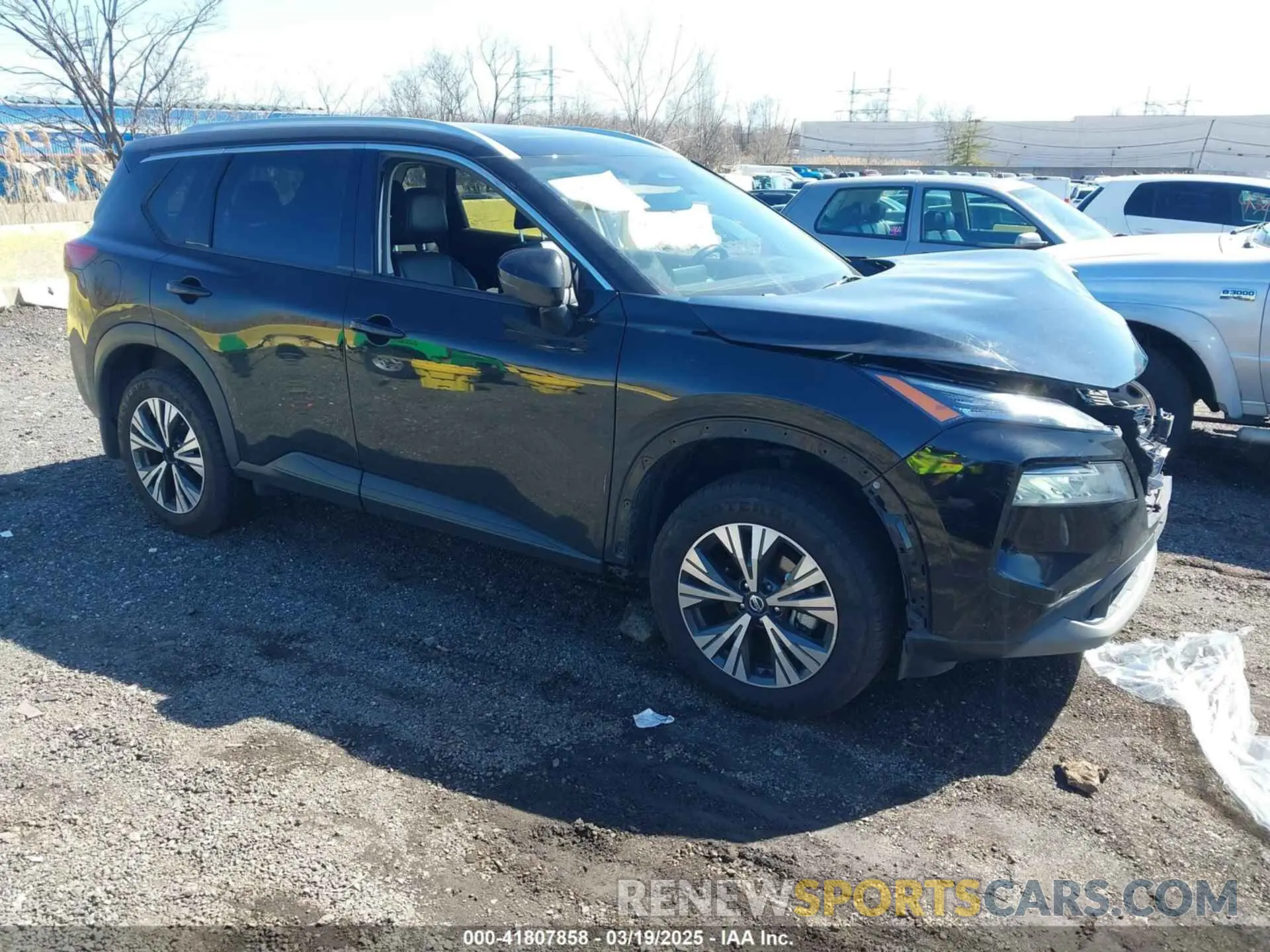 1 Photograph of a damaged car 5N1AT3BB4MC810775 NISSAN ROGUE 2021