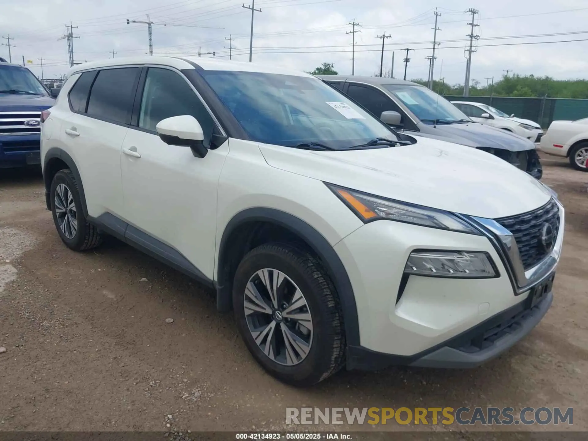 1 Photograph of a damaged car 5N1AT3BB4MC817550 NISSAN ROGUE 2021