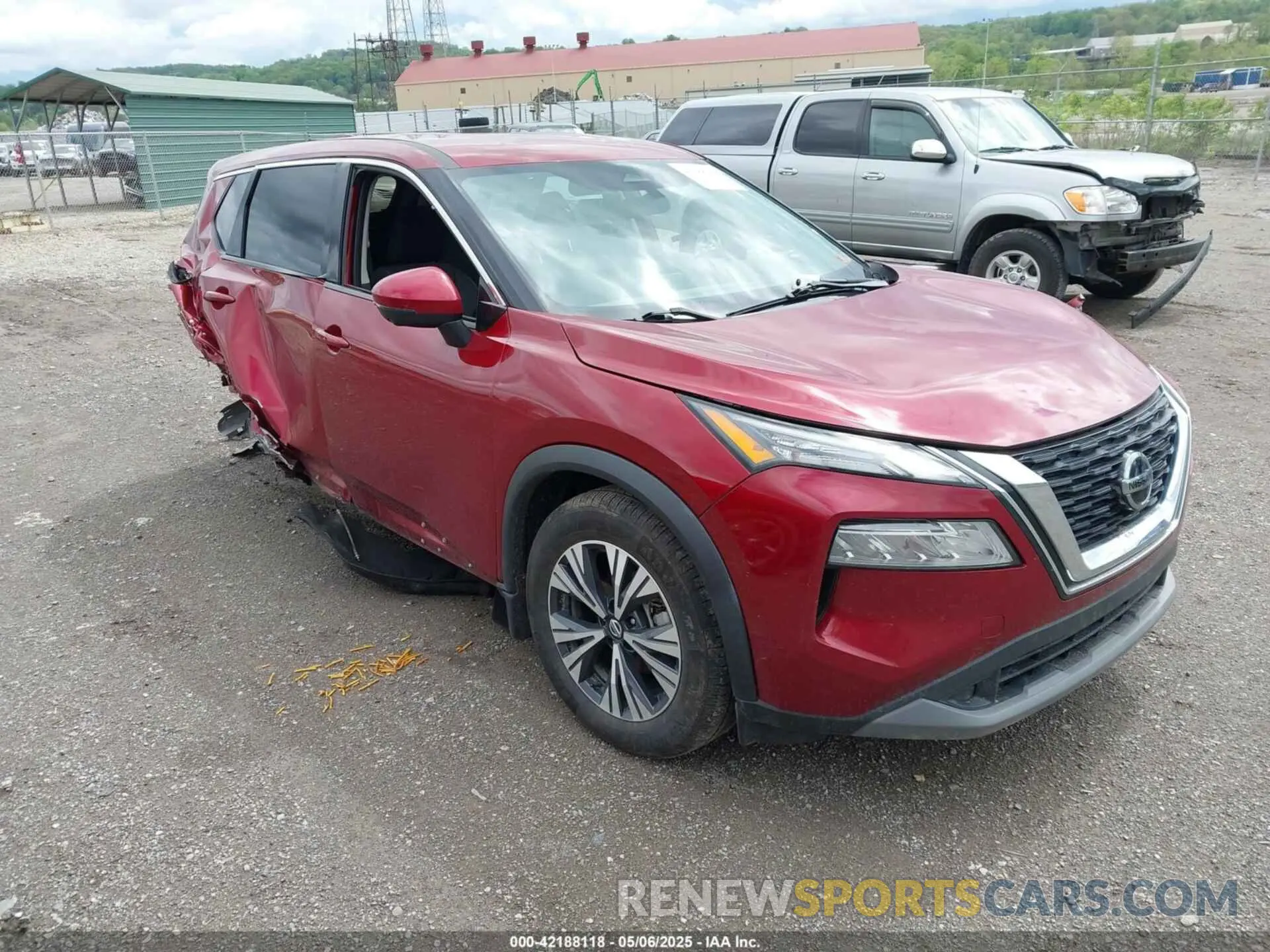 1 Photograph of a damaged car 5N1AT3BB4MC837751 NISSAN ROGUE 2021