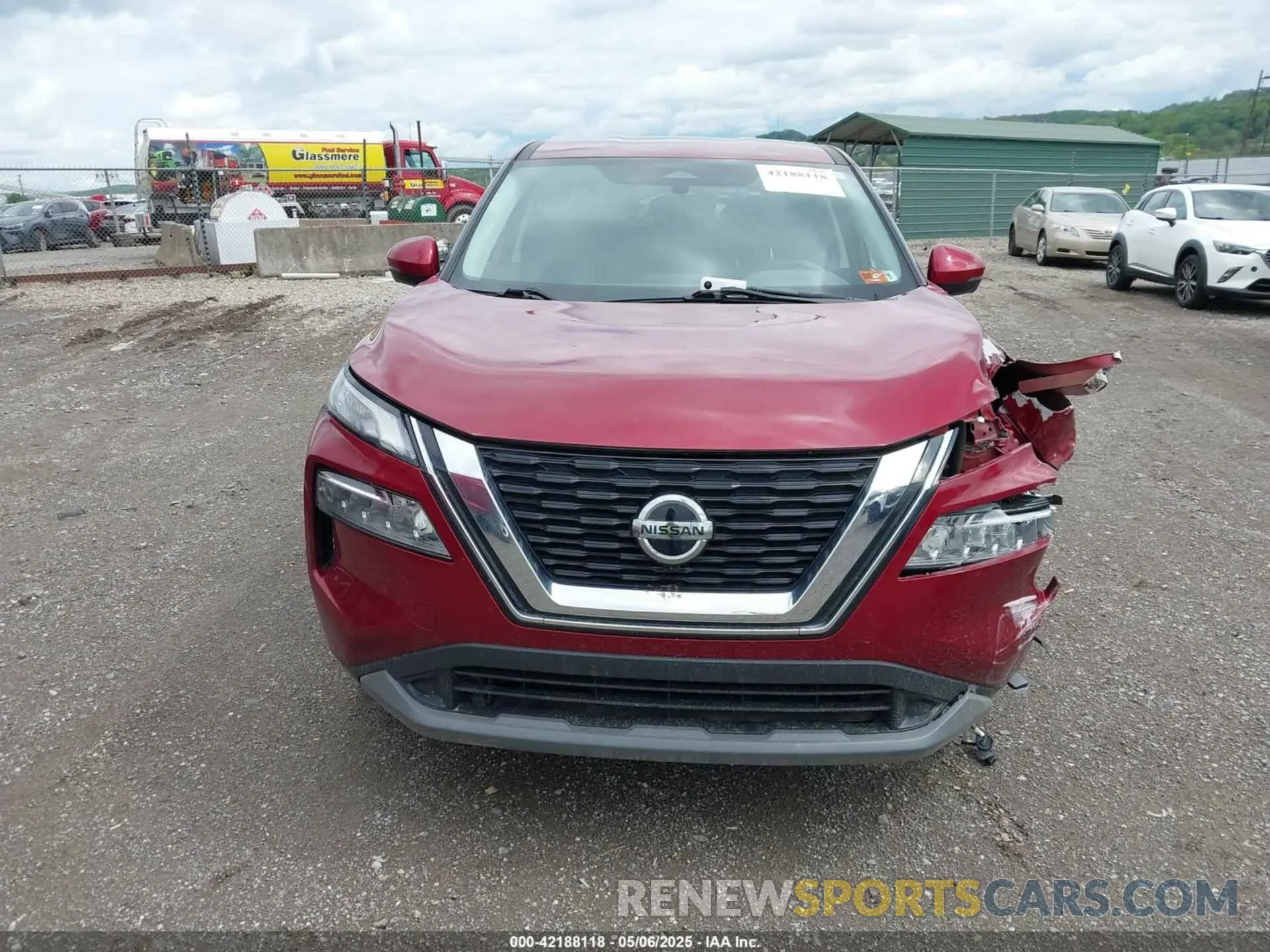 12 Photograph of a damaged car 5N1AT3BB4MC837751 NISSAN ROGUE 2021