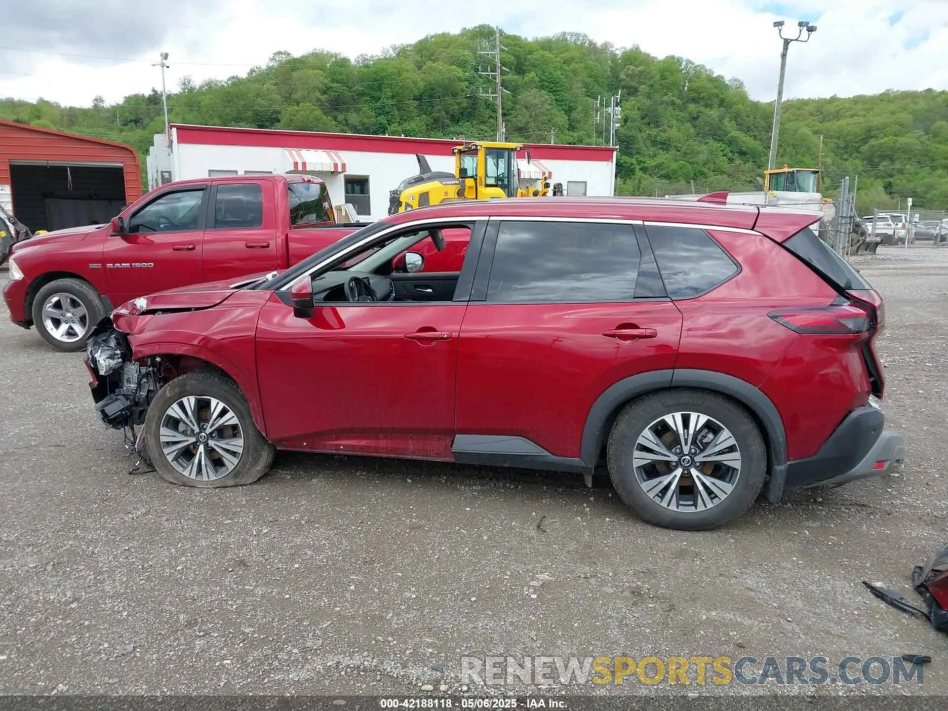 14 Photograph of a damaged car 5N1AT3BB4MC837751 NISSAN ROGUE 2021