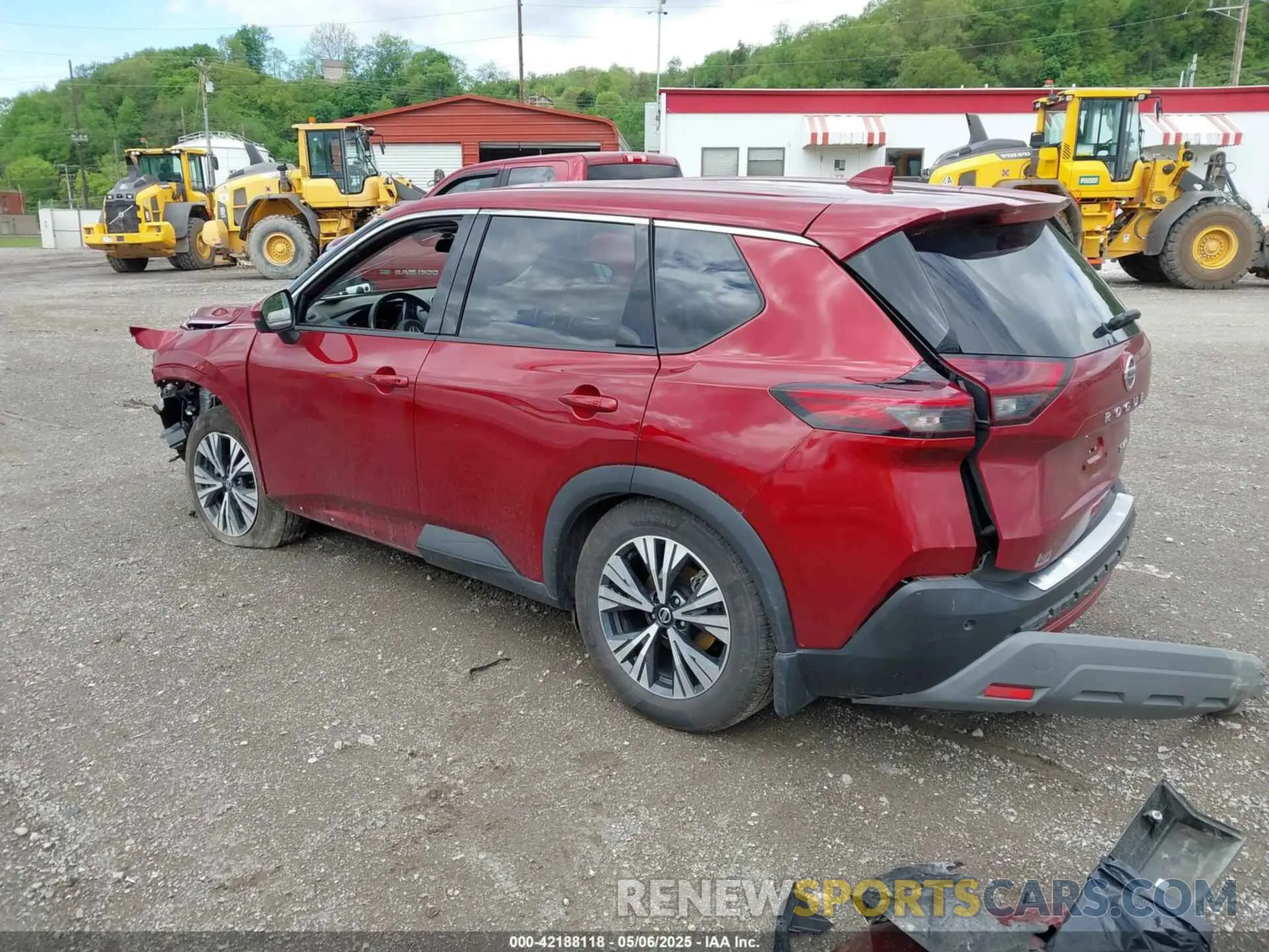 3 Photograph of a damaged car 5N1AT3BB4MC837751 NISSAN ROGUE 2021