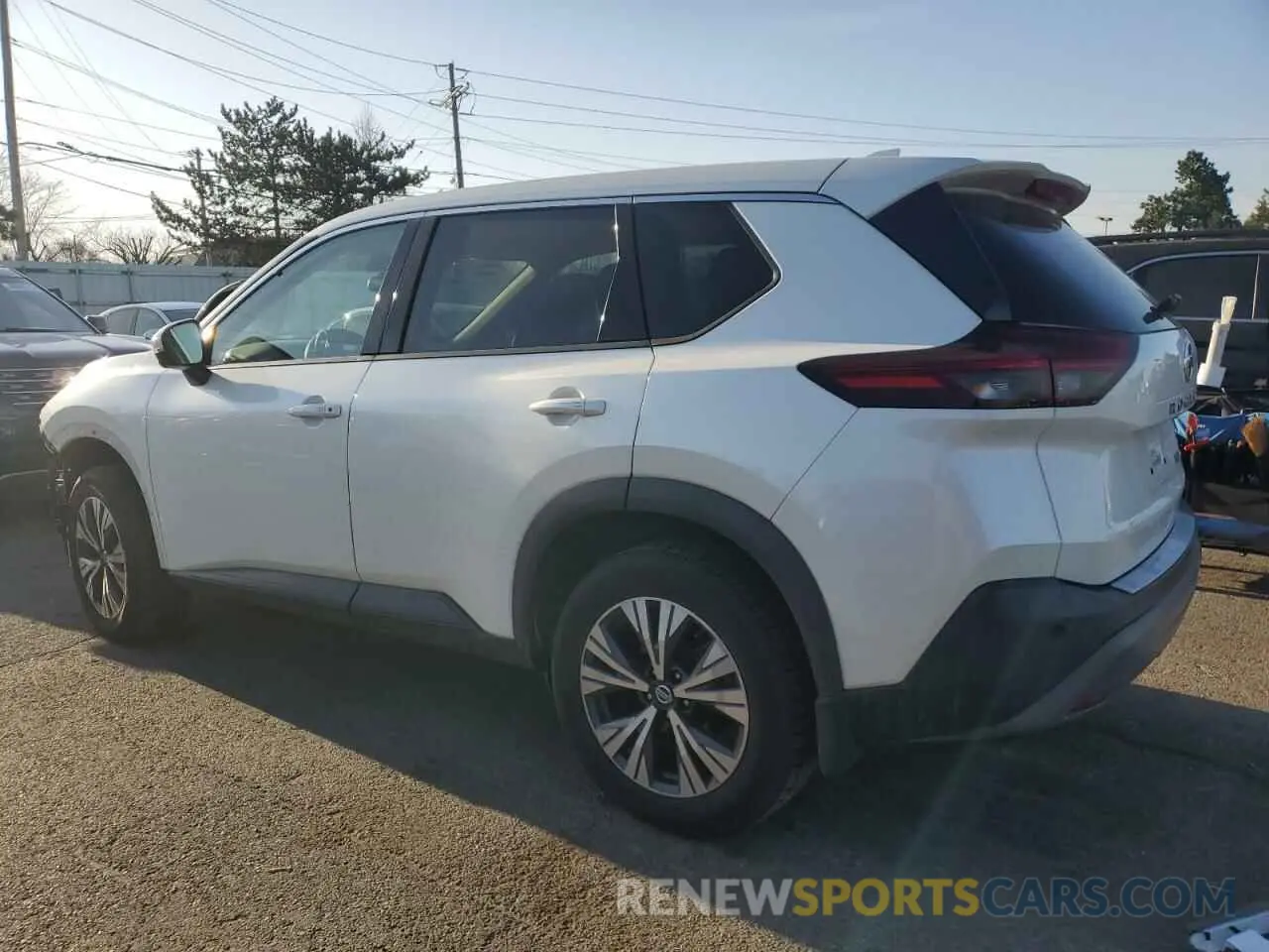 2 Photograph of a damaged car 5N1AT3BB4MC846028 NISSAN ROGUE 2021