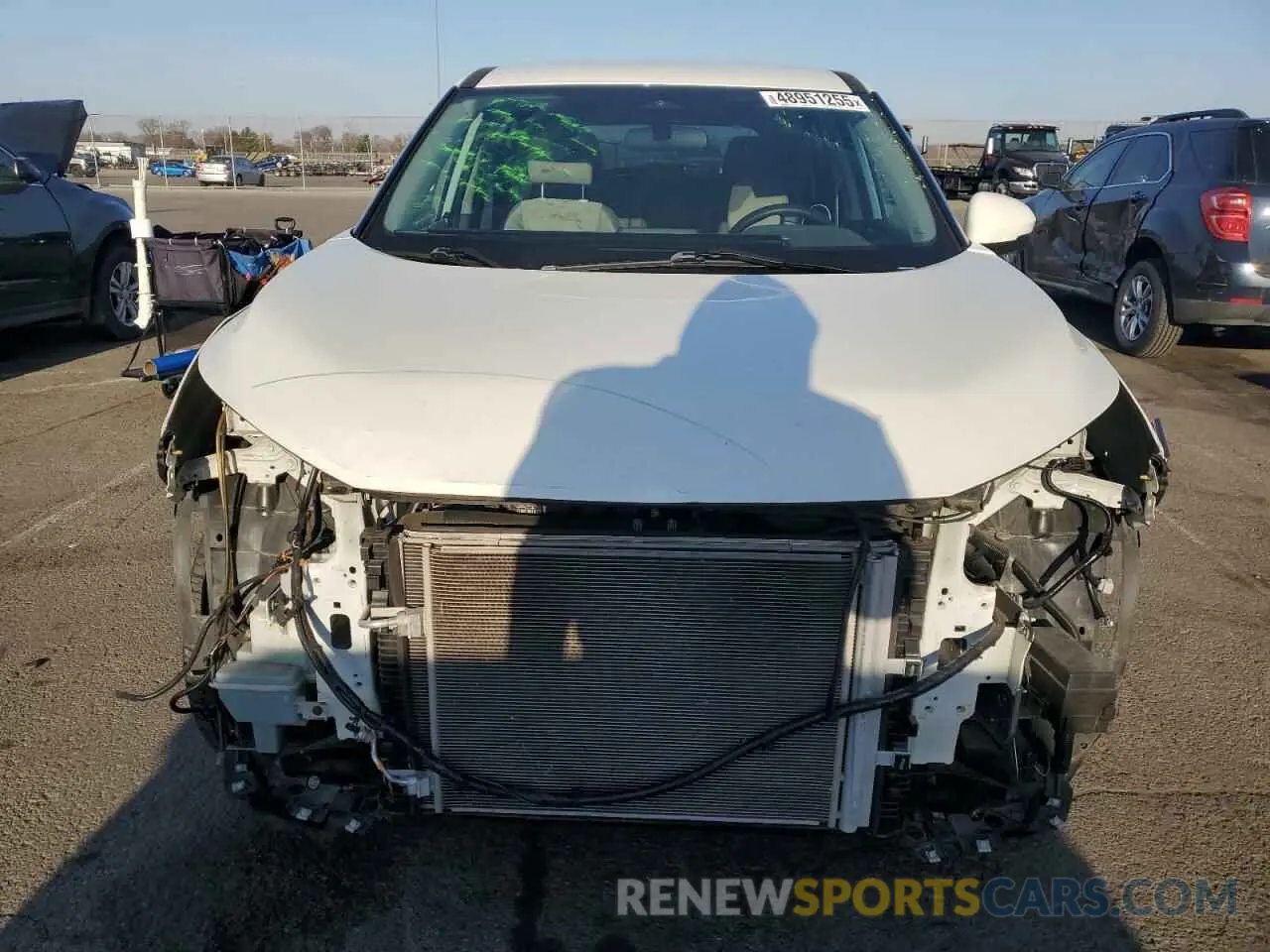 5 Photograph of a damaged car 5N1AT3BB4MC846028 NISSAN ROGUE 2021