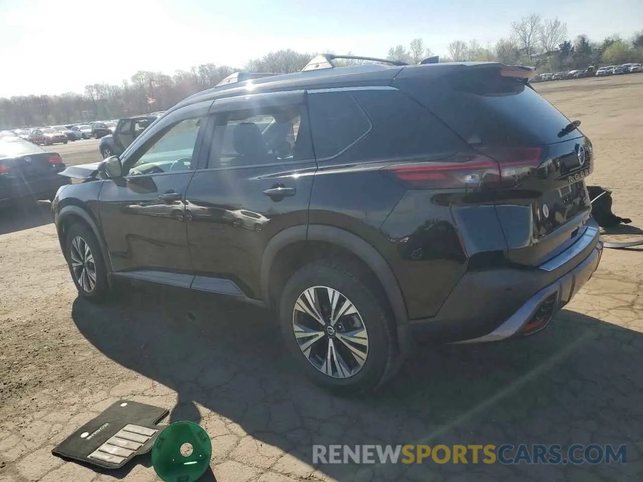 2 Photograph of a damaged car 5N1AT3BB5MC751185 NISSAN ROGUE 2021