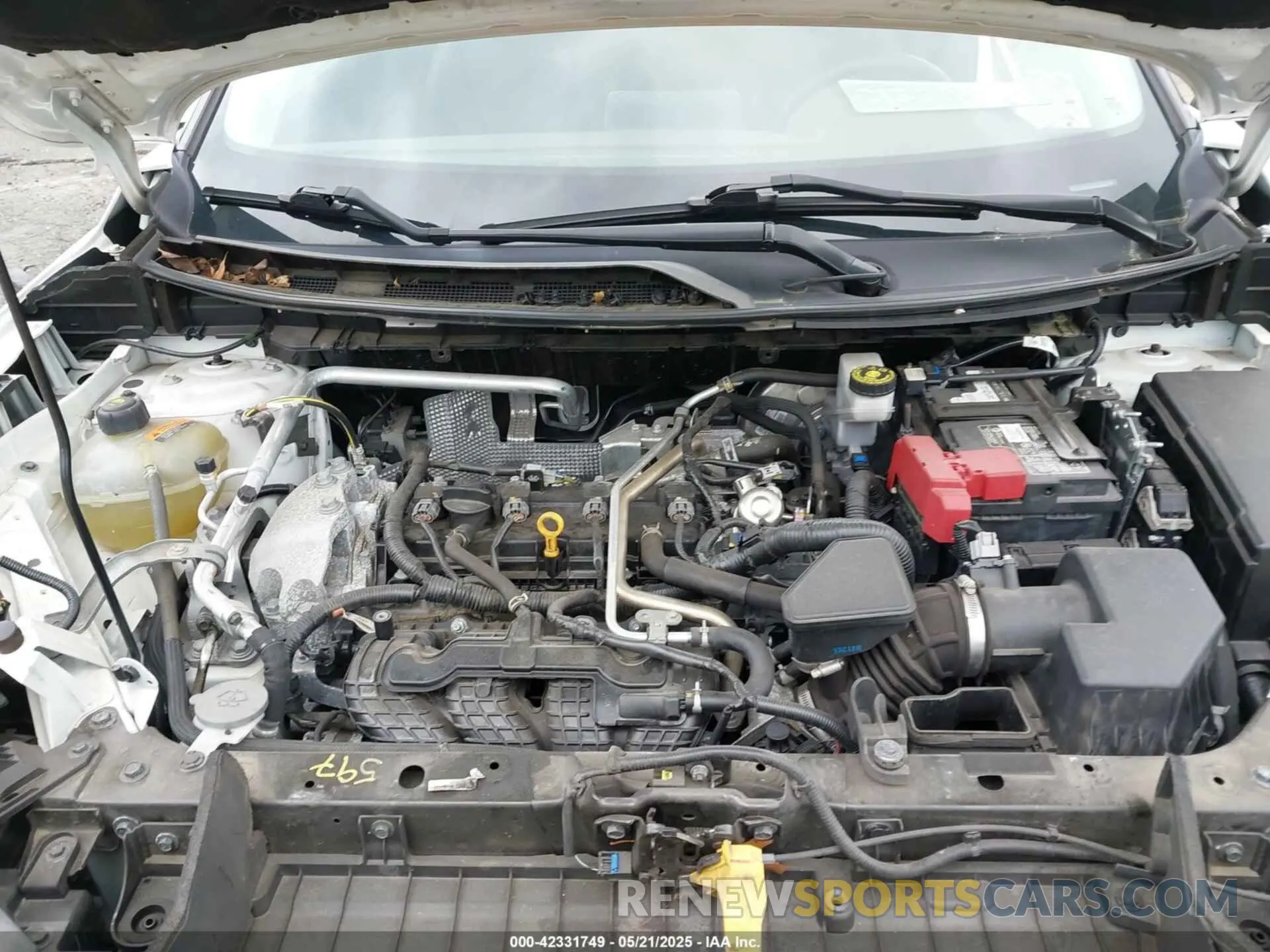 10 Photograph of a damaged car 5N1AT3BB5MC751932 NISSAN ROGUE 2021