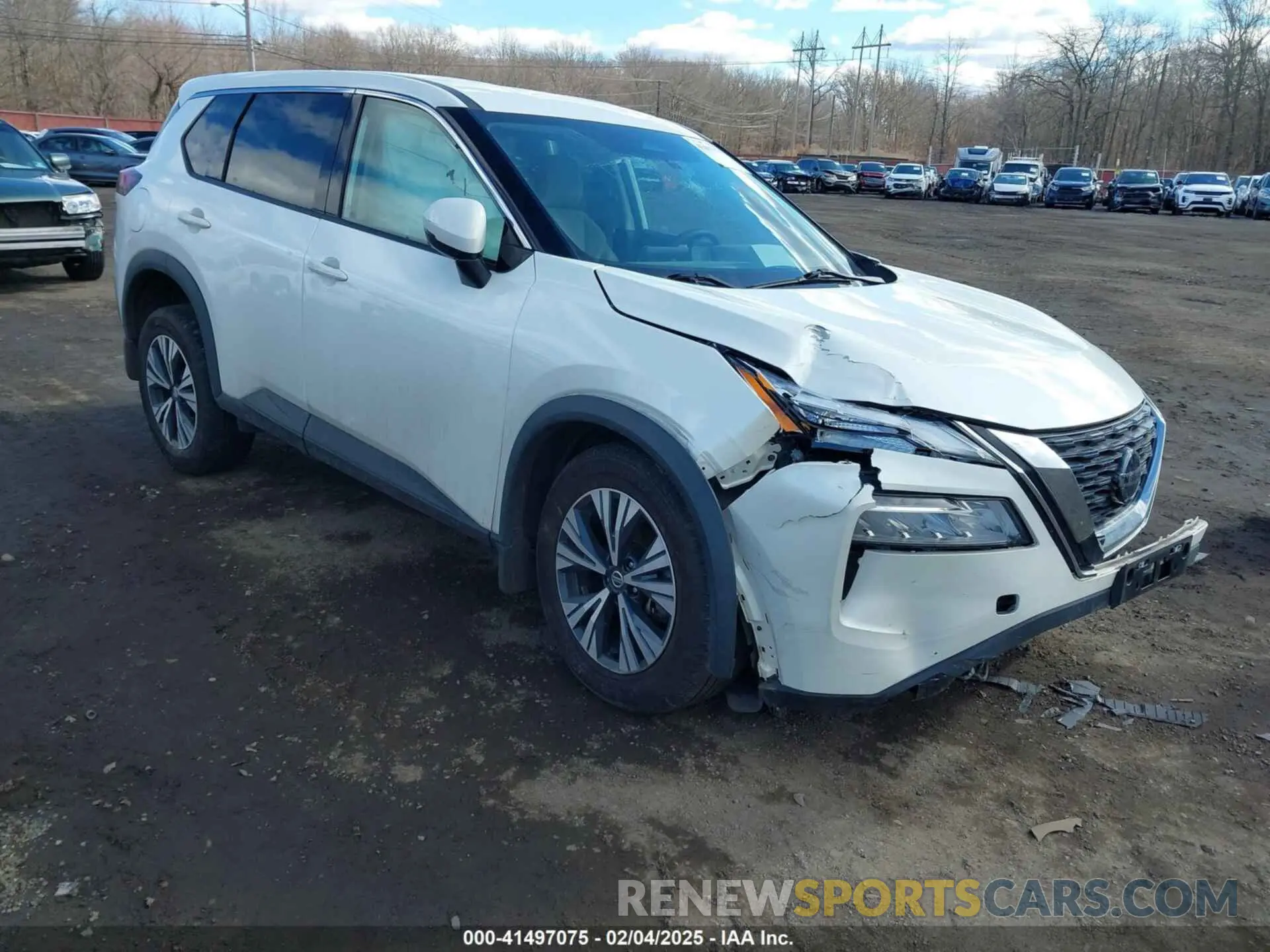1 Photograph of a damaged car 5N1AT3BB5MC755527 NISSAN ROGUE 2021