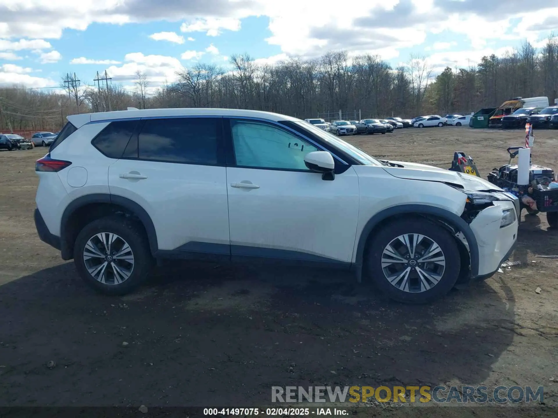 13 Photograph of a damaged car 5N1AT3BB5MC755527 NISSAN ROGUE 2021