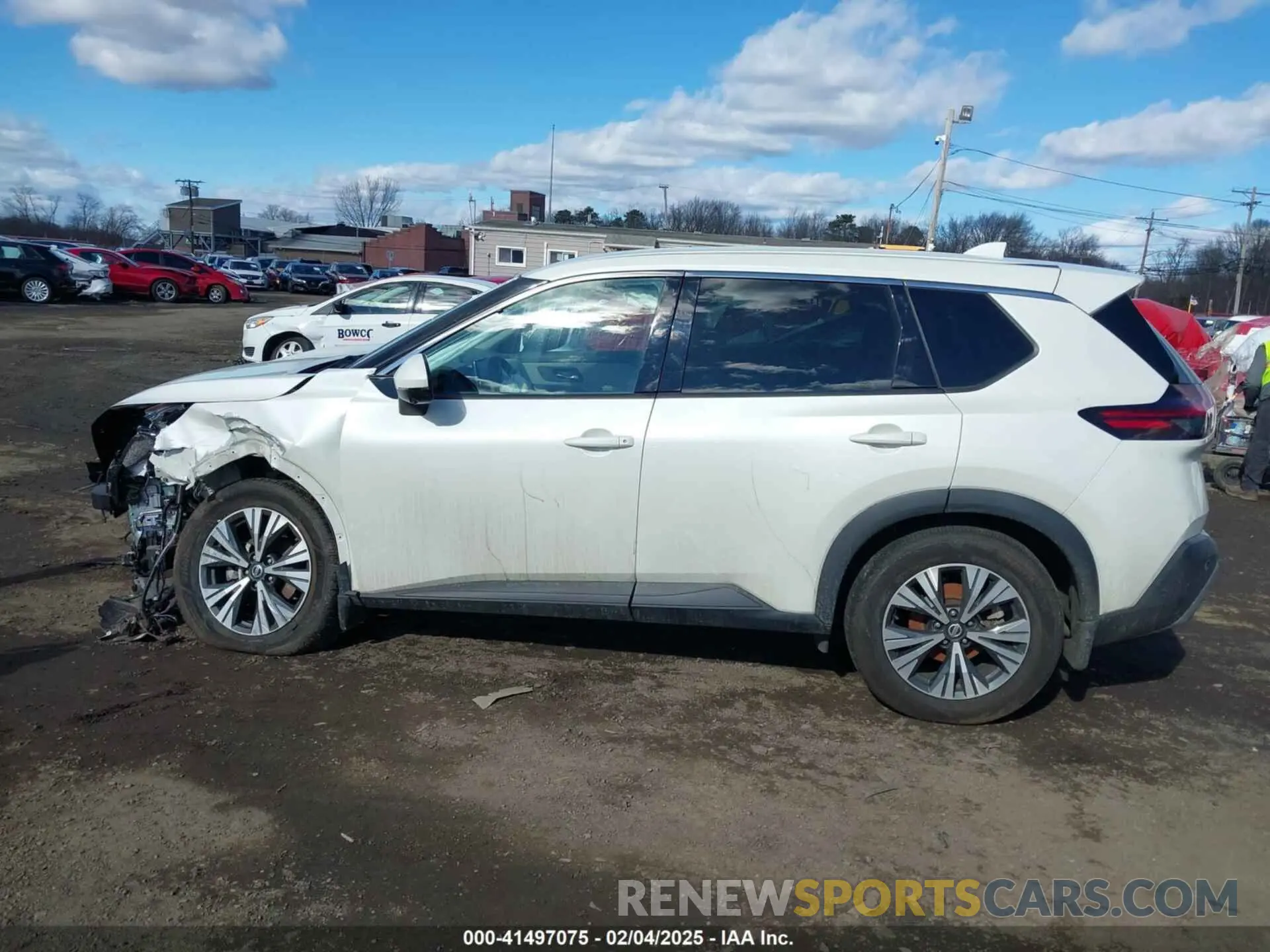 14 Photograph of a damaged car 5N1AT3BB5MC755527 NISSAN ROGUE 2021