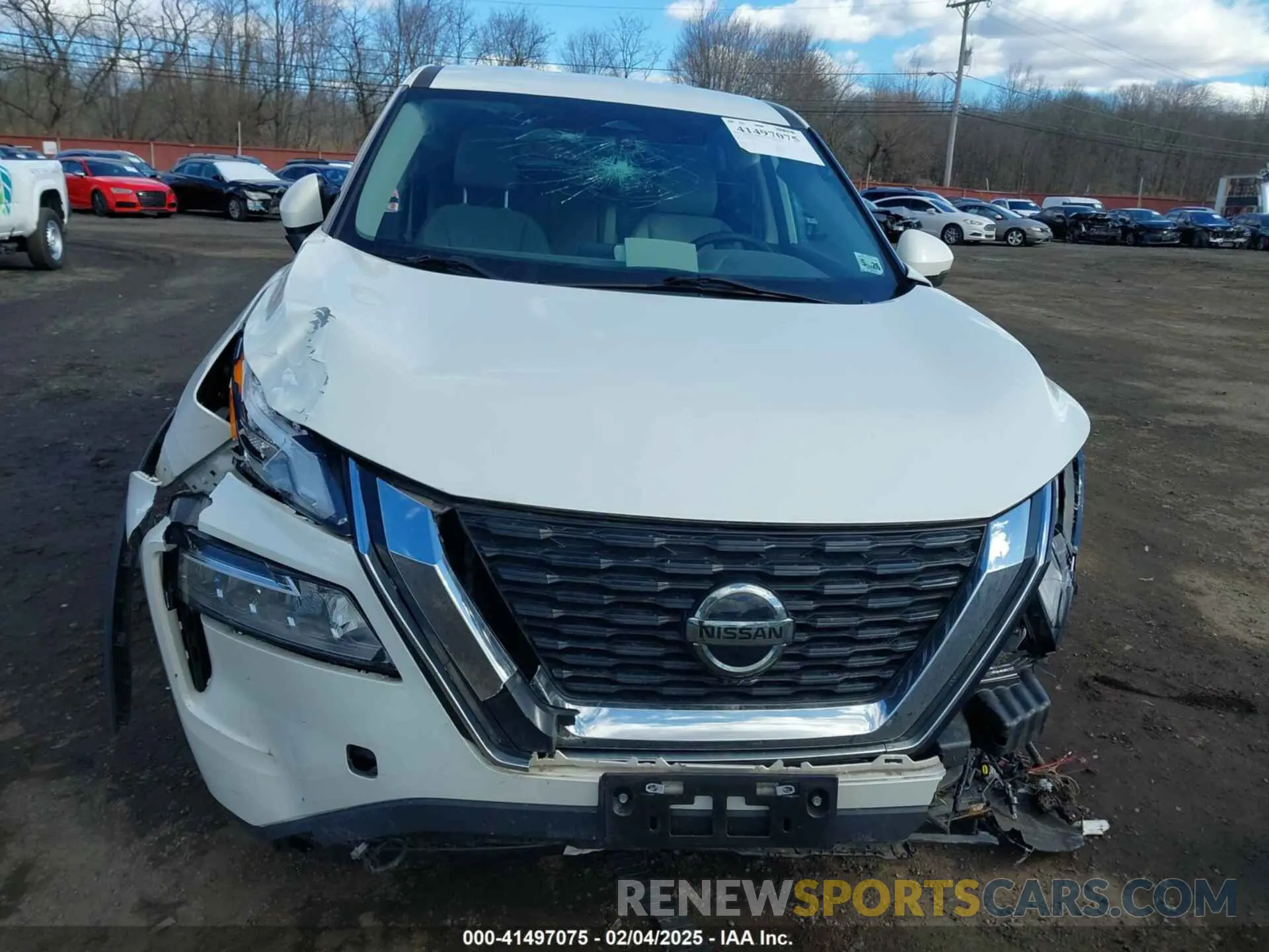 17 Photograph of a damaged car 5N1AT3BB5MC755527 NISSAN ROGUE 2021