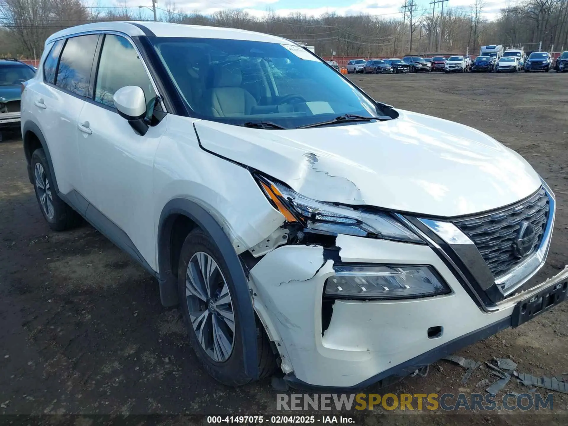 18 Photograph of a damaged car 5N1AT3BB5MC755527 NISSAN ROGUE 2021