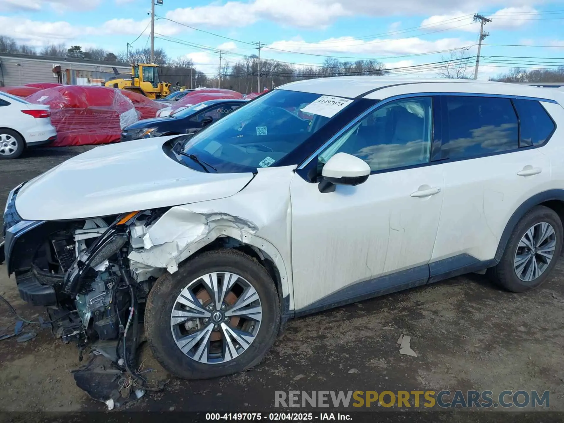 19 Photograph of a damaged car 5N1AT3BB5MC755527 NISSAN ROGUE 2021