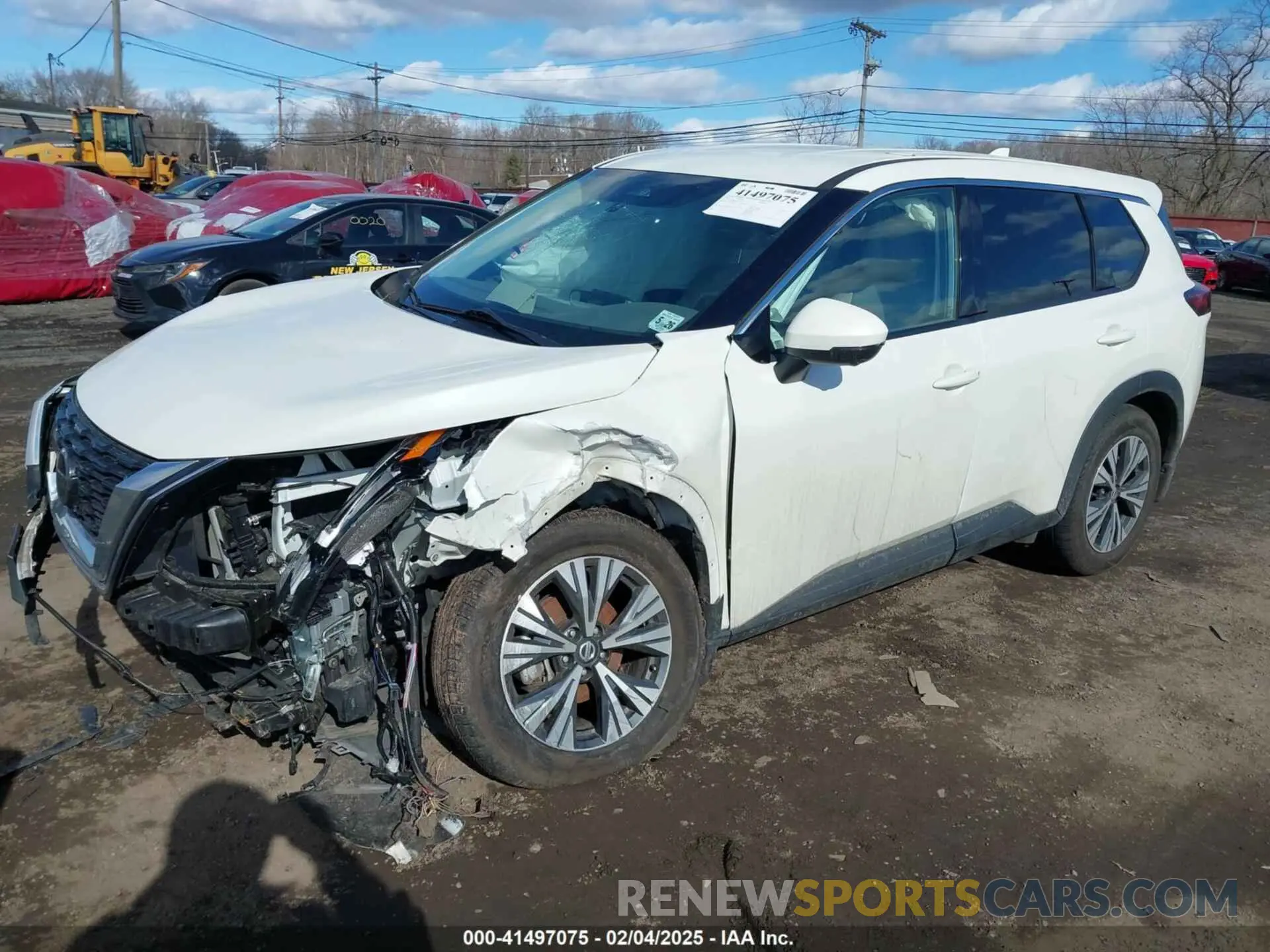 2 Photograph of a damaged car 5N1AT3BB5MC755527 NISSAN ROGUE 2021