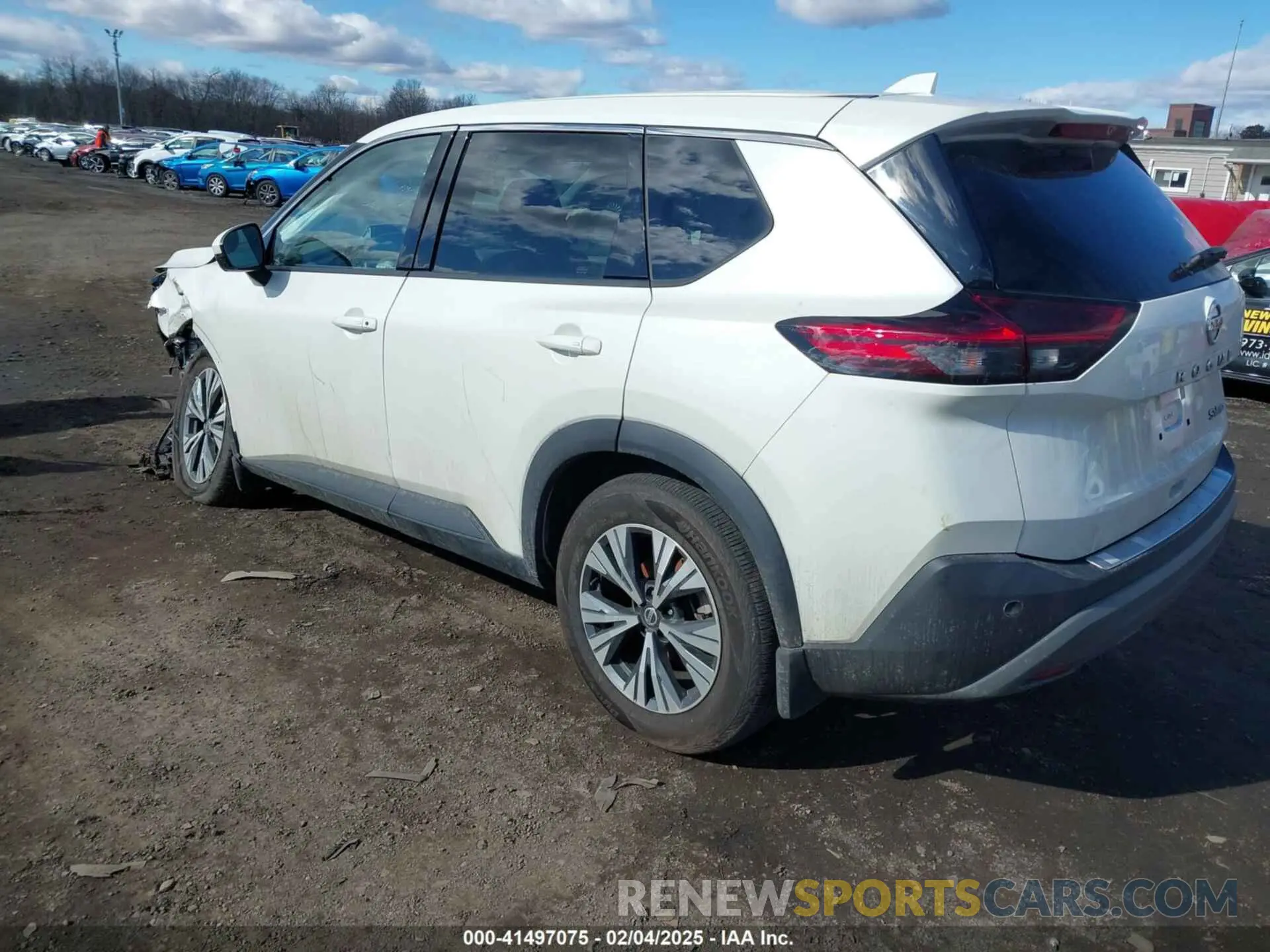 3 Photograph of a damaged car 5N1AT3BB5MC755527 NISSAN ROGUE 2021