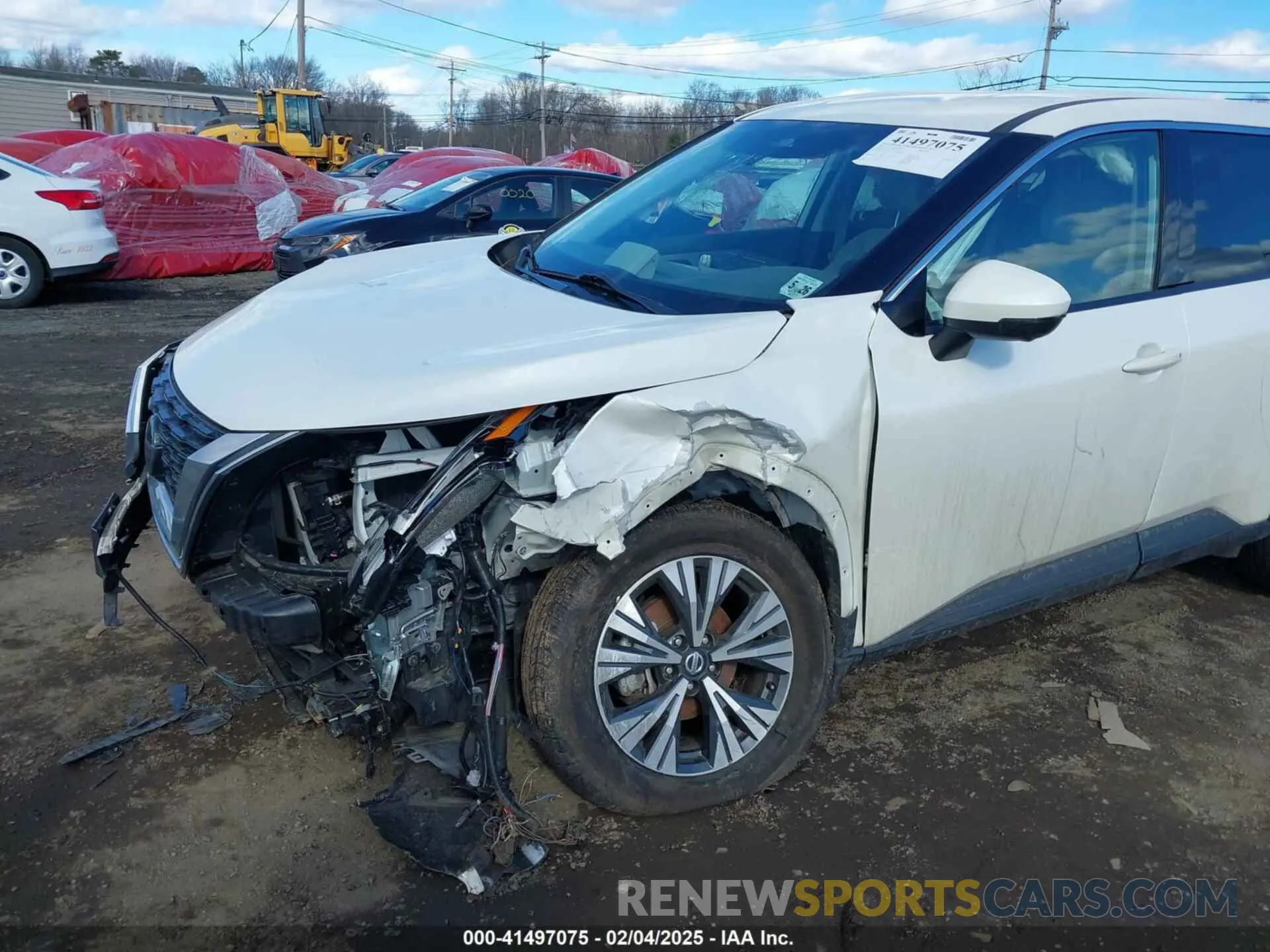 6 Photograph of a damaged car 5N1AT3BB5MC755527 NISSAN ROGUE 2021