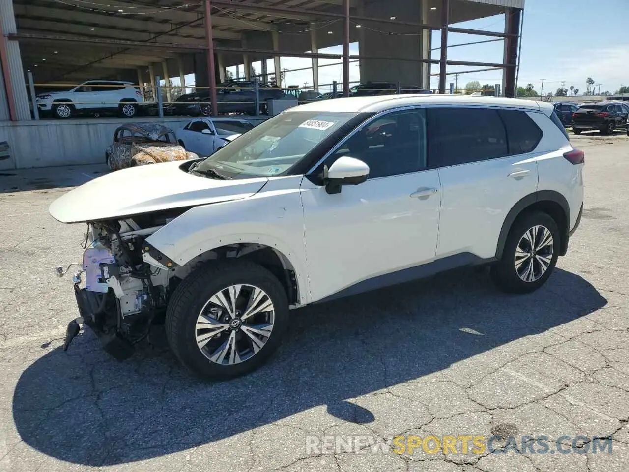 1 Фотография поврежденного автомобиля 5N1AT3BB5MC771579 NISSAN ROGUE 2021