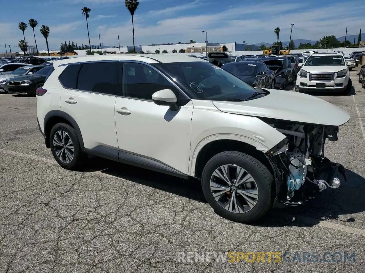 4 Фотография поврежденного автомобиля 5N1AT3BB5MC771579 NISSAN ROGUE 2021
