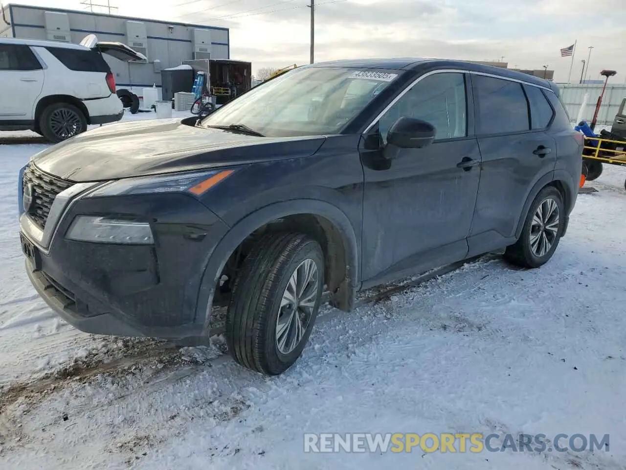 1 Photograph of a damaged car 5N1AT3BB5MC773378 NISSAN ROGUE 2021