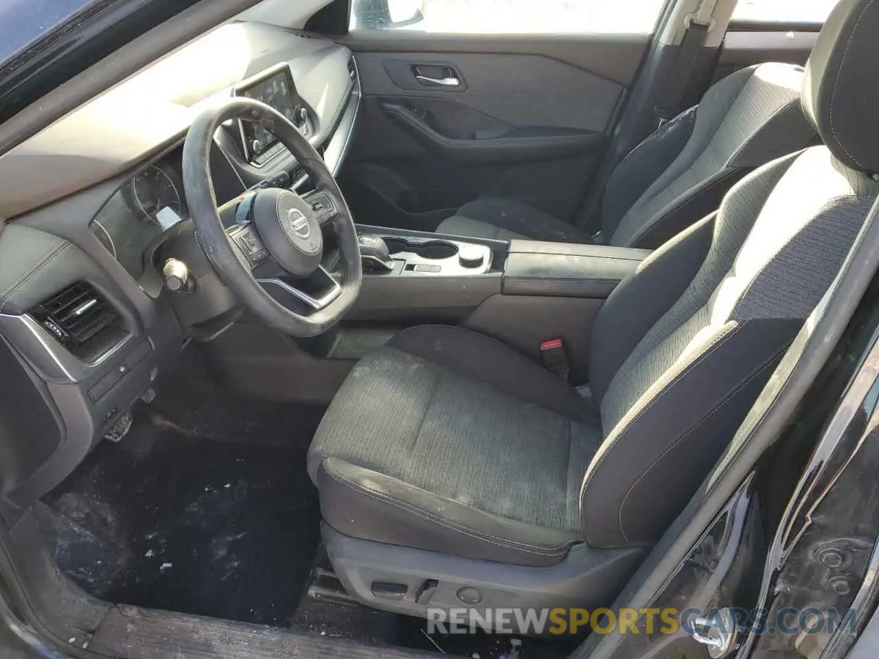 7 Photograph of a damaged car 5N1AT3BB5MC773378 NISSAN ROGUE 2021