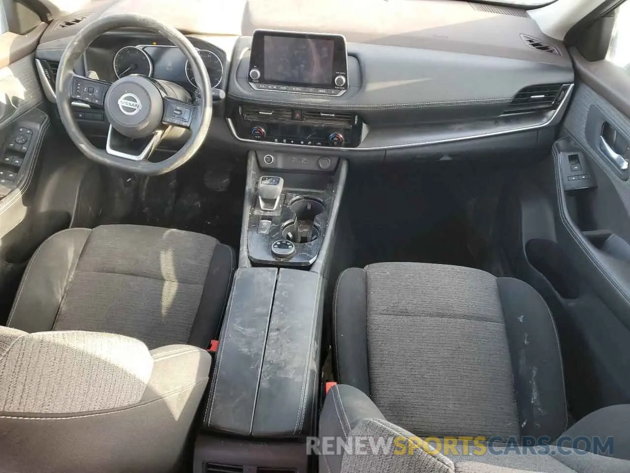 8 Photograph of a damaged car 5N1AT3BB5MC773378 NISSAN ROGUE 2021