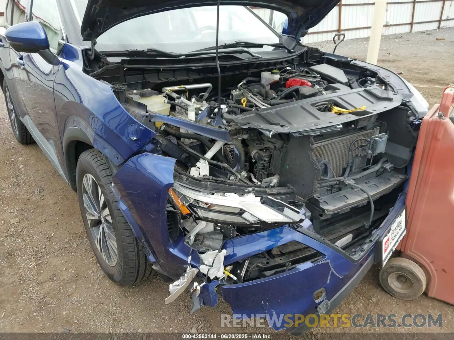 6 Фотография поврежденного автомобиля 5N1AT3BB5MC791363 NISSAN ROGUE 2021