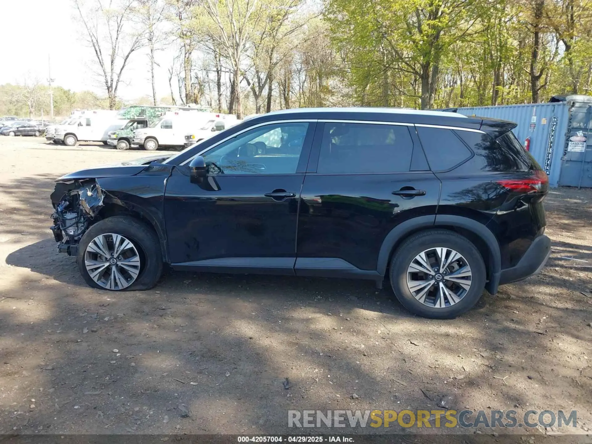 14 Photograph of a damaged car 5N1AT3BB5MC803060 NISSAN ROGUE 2021
