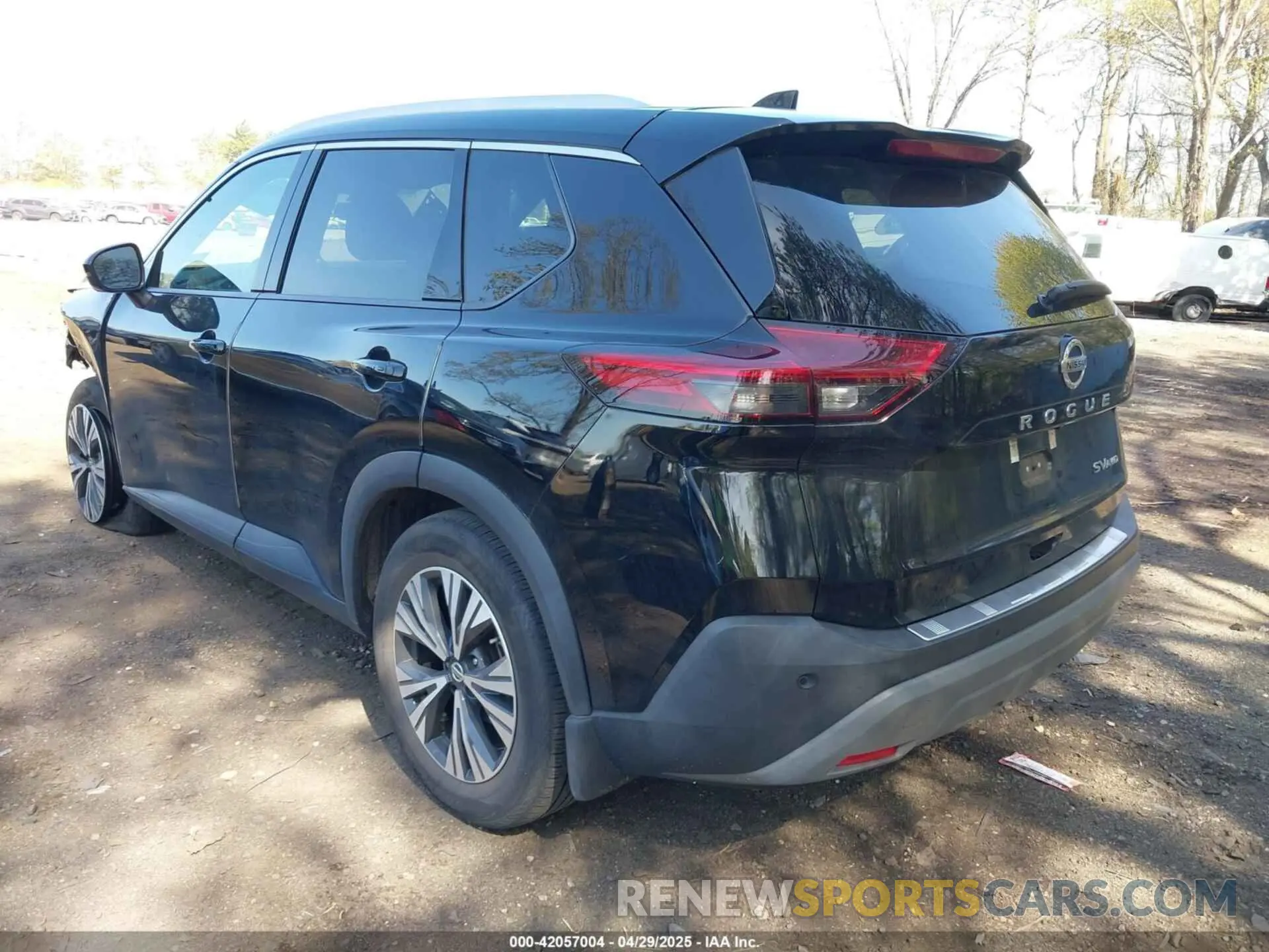 3 Photograph of a damaged car 5N1AT3BB5MC803060 NISSAN ROGUE 2021