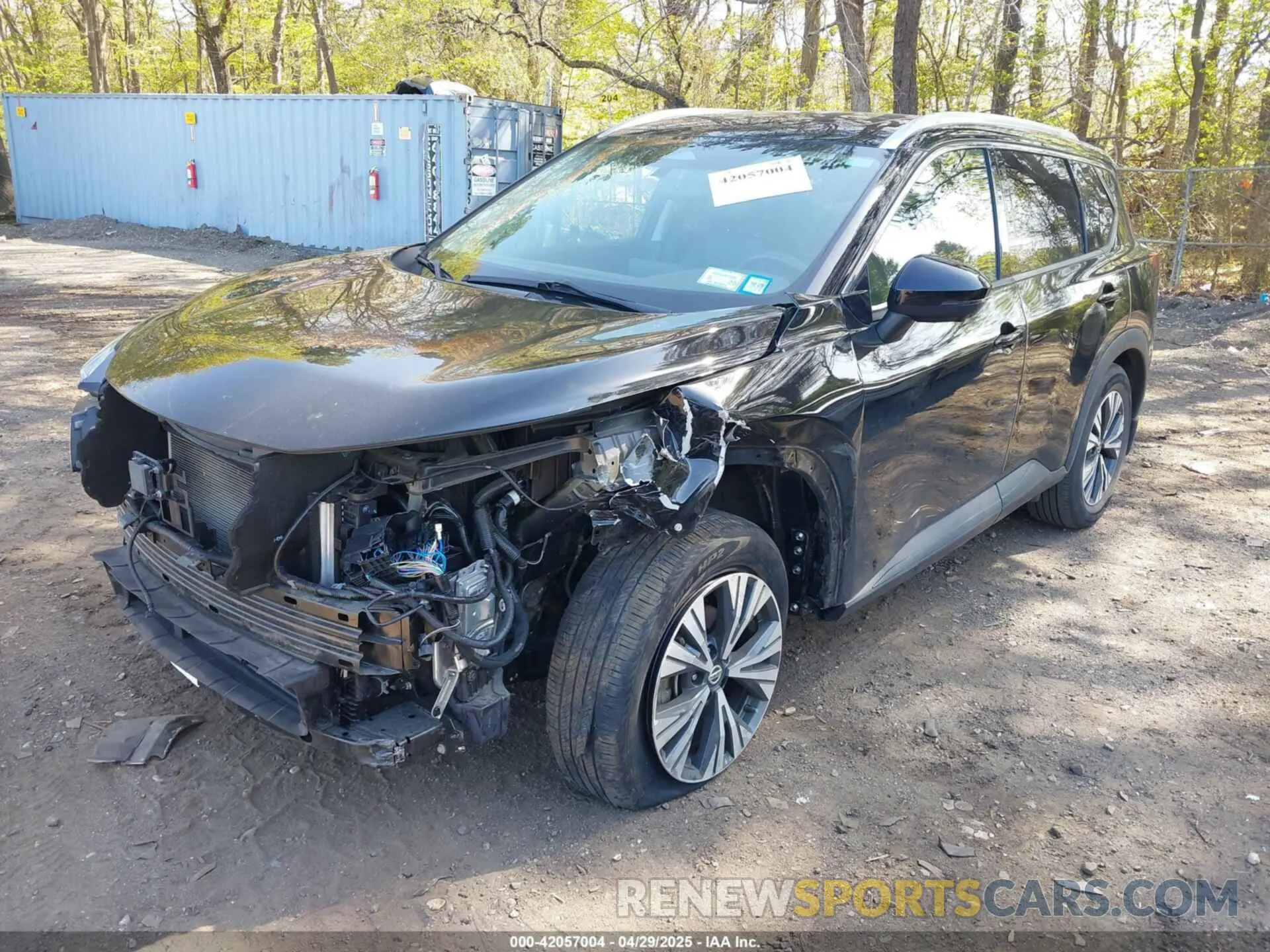 6 Photograph of a damaged car 5N1AT3BB5MC803060 NISSAN ROGUE 2021
