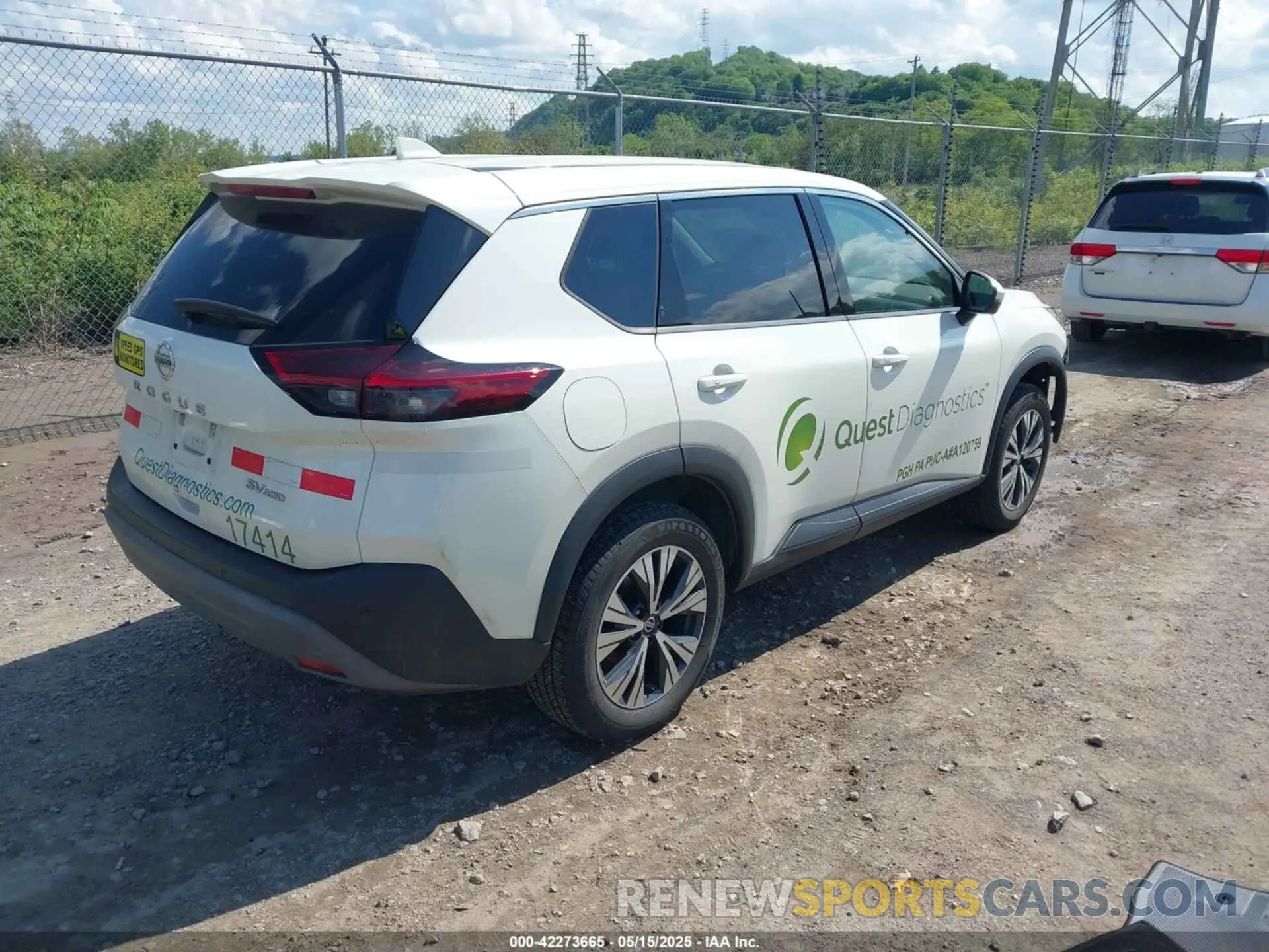 4 Фотография поврежденного автомобиля 5N1AT3BB5MC814656 NISSAN ROGUE 2021