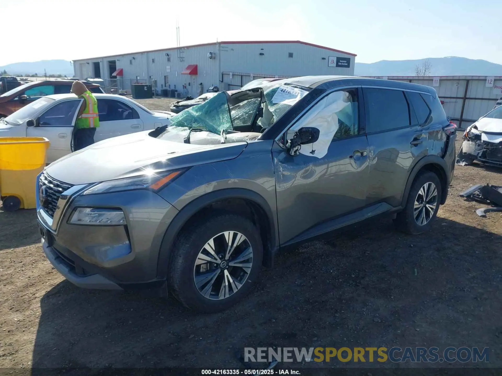 2 Фотография поврежденного автомобиля 5N1AT3BB5MC821400 NISSAN ROGUE 2021