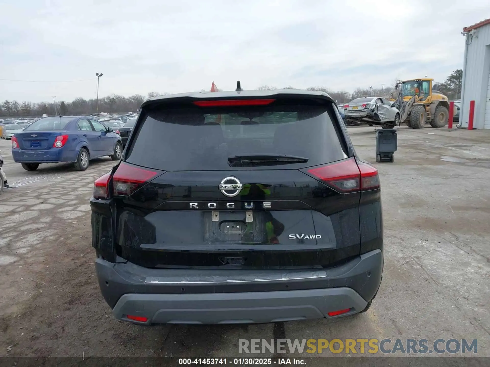 16 Photograph of a damaged car 5N1AT3BB5MC839864 NISSAN ROGUE 2021