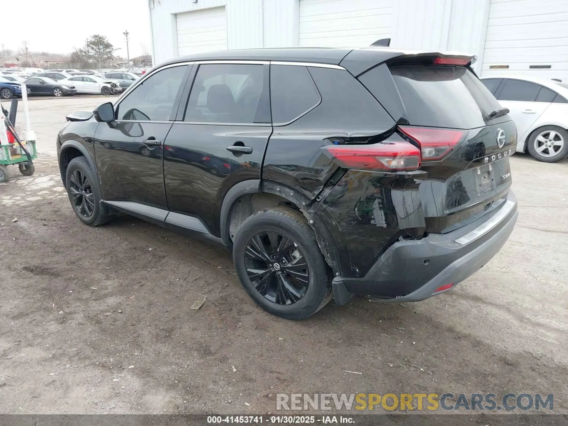 3 Photograph of a damaged car 5N1AT3BB5MC839864 NISSAN ROGUE 2021
